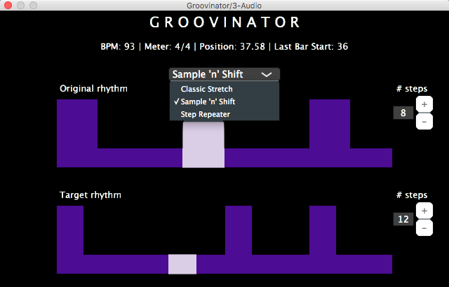 Groovinator screenshot