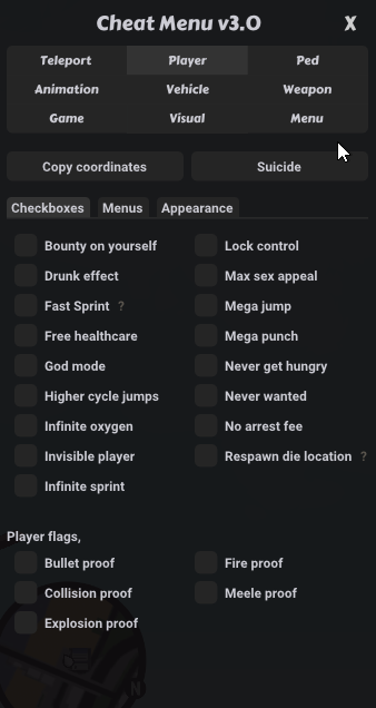 Top 3 Mod Menu Version For Free Fire Game