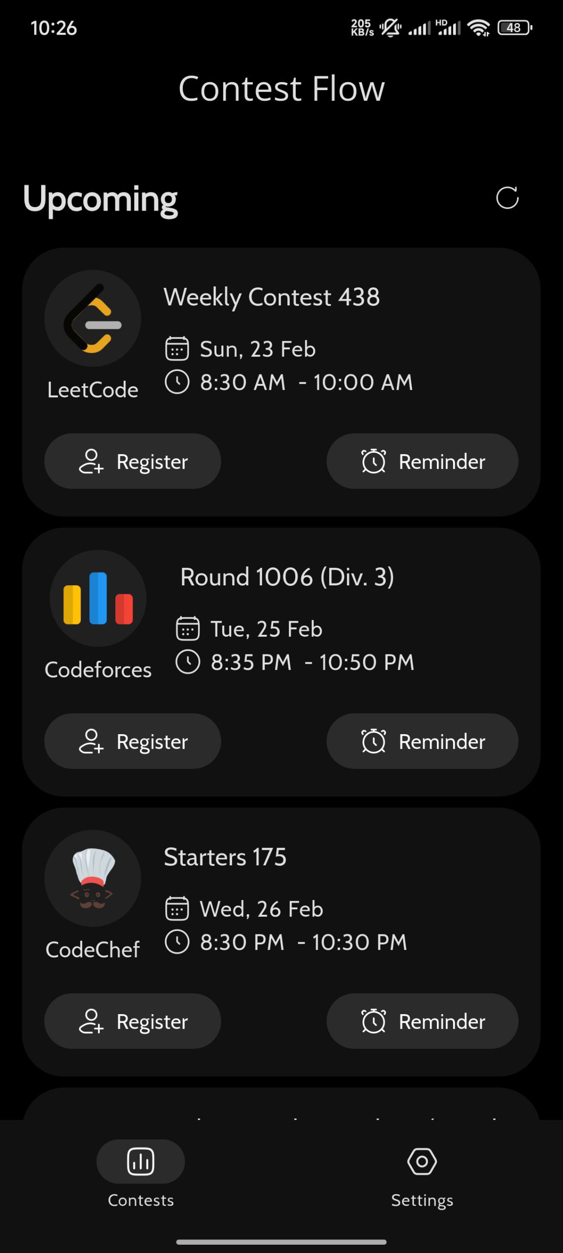 ContestFlow screenshot 4