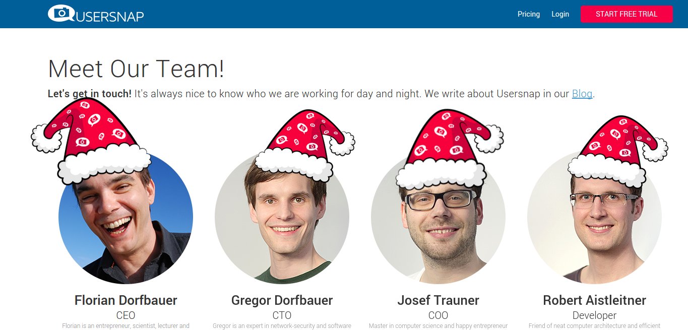 Example Team Page