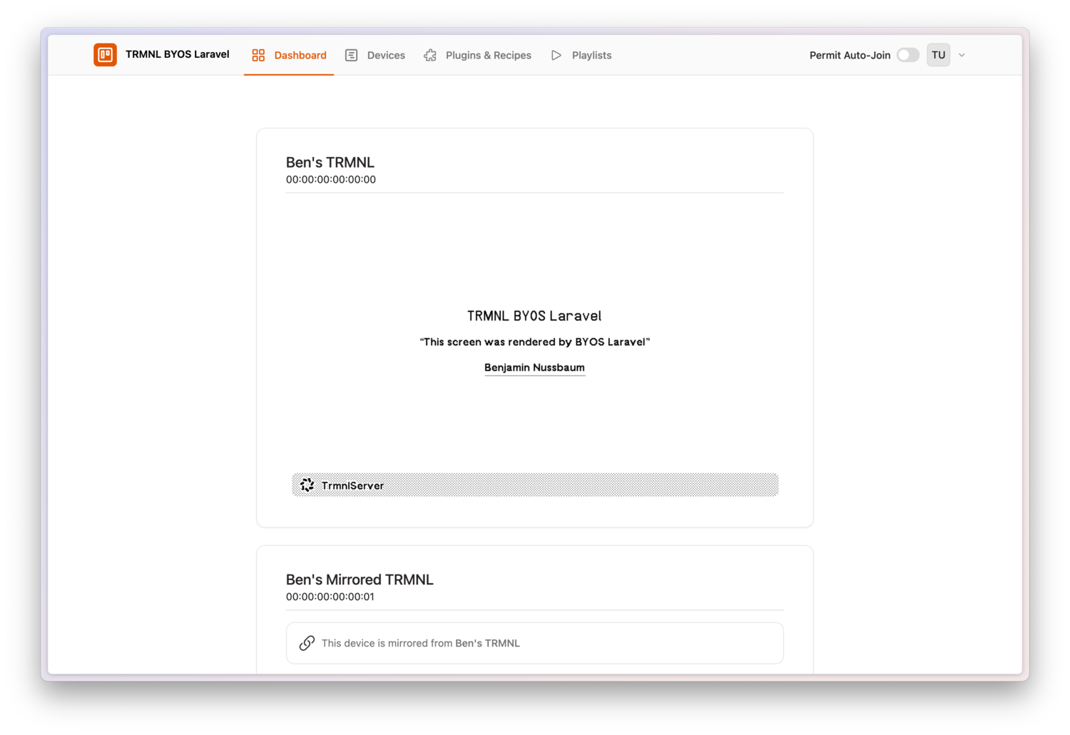 usetrmnl/byos_laravel cover