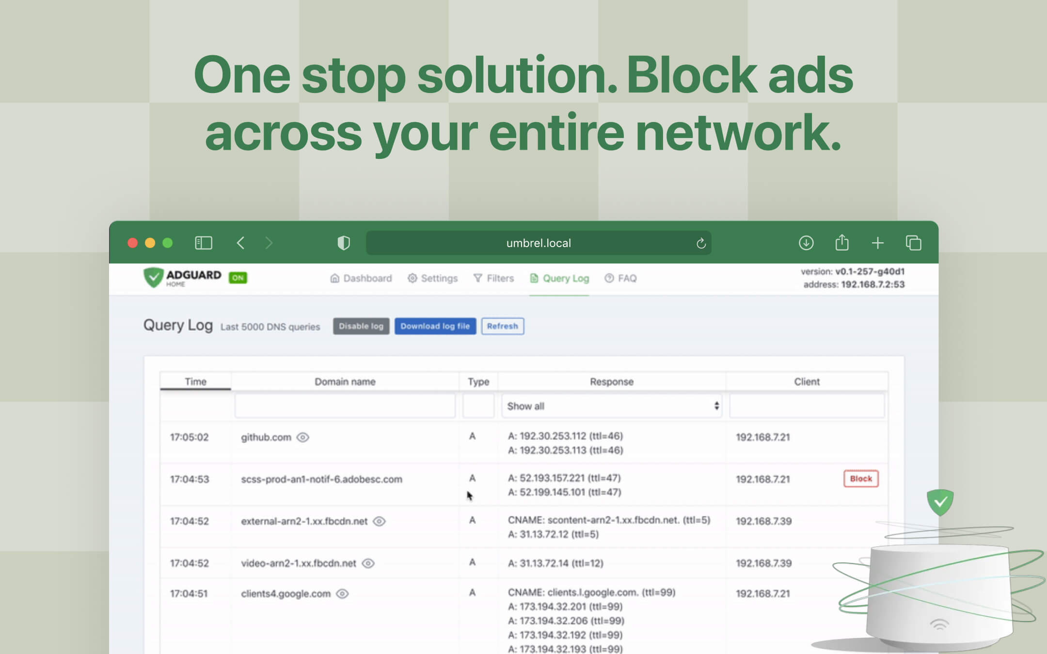 AdGuard Home screenshot 3
