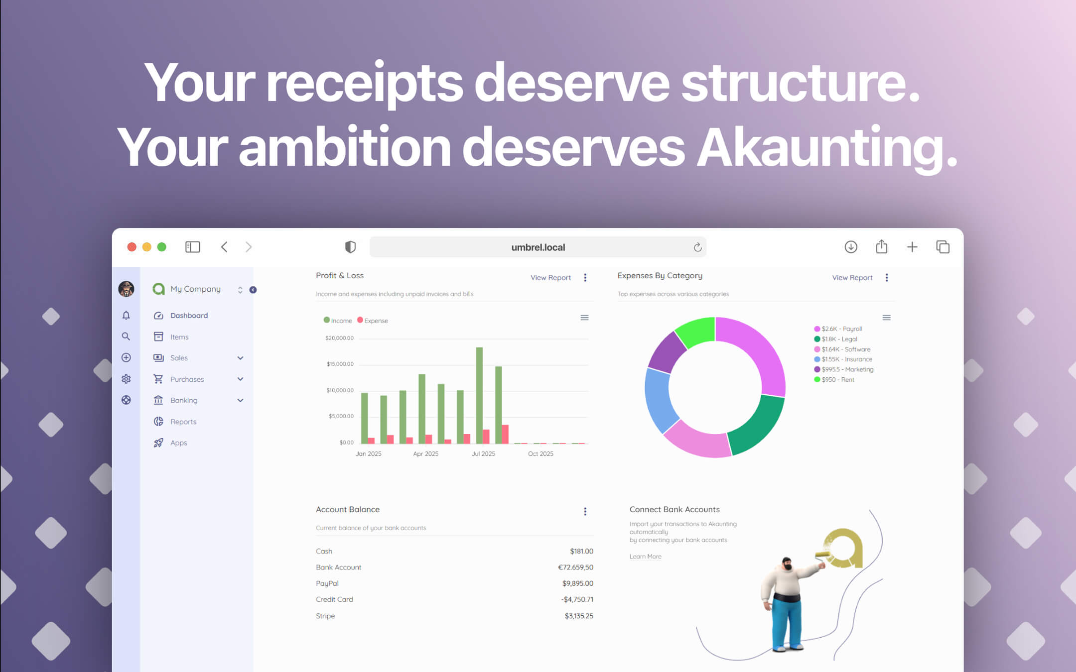 Akaunting screenshot 2