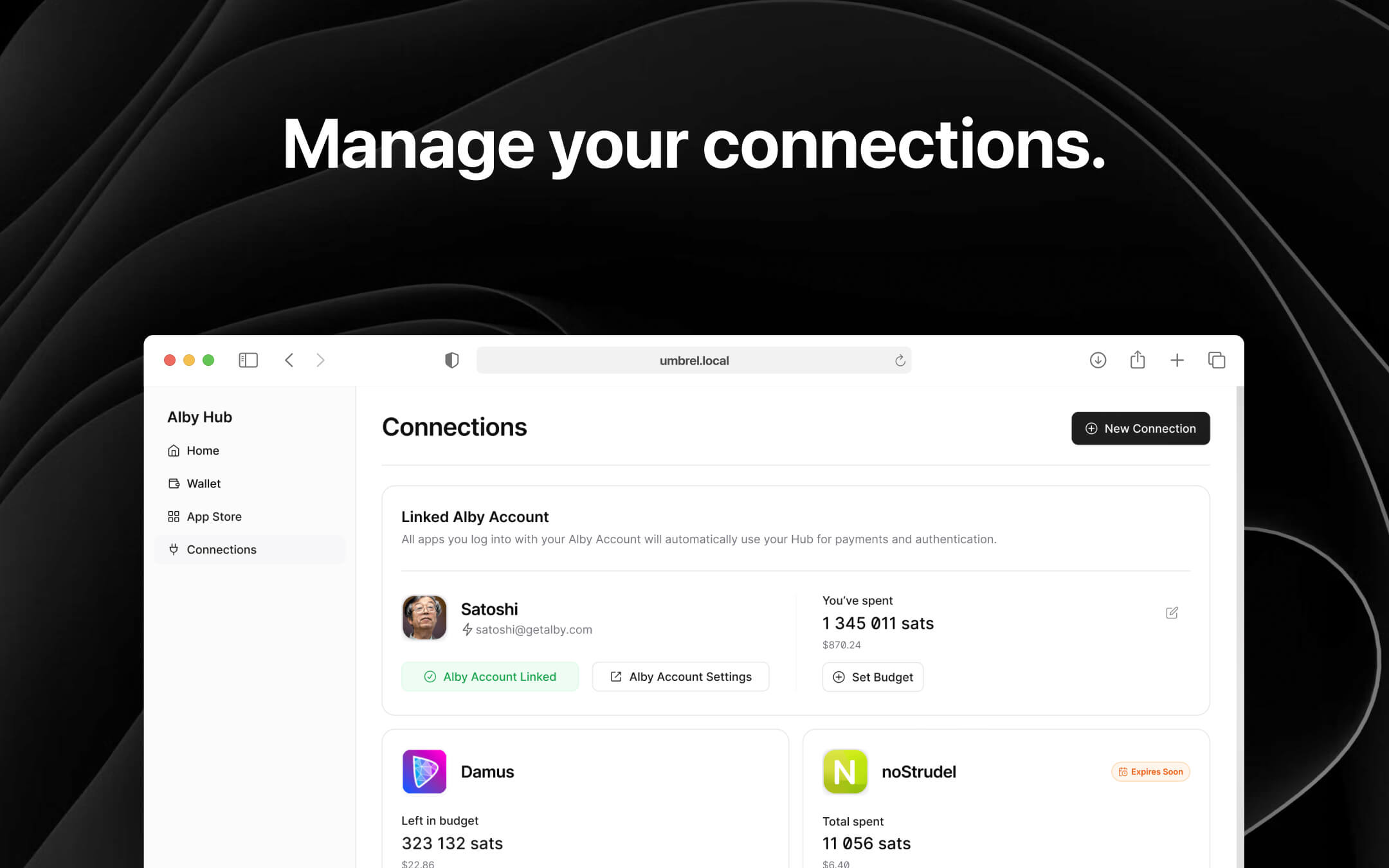 Alby Hub ✨ screenshot 1