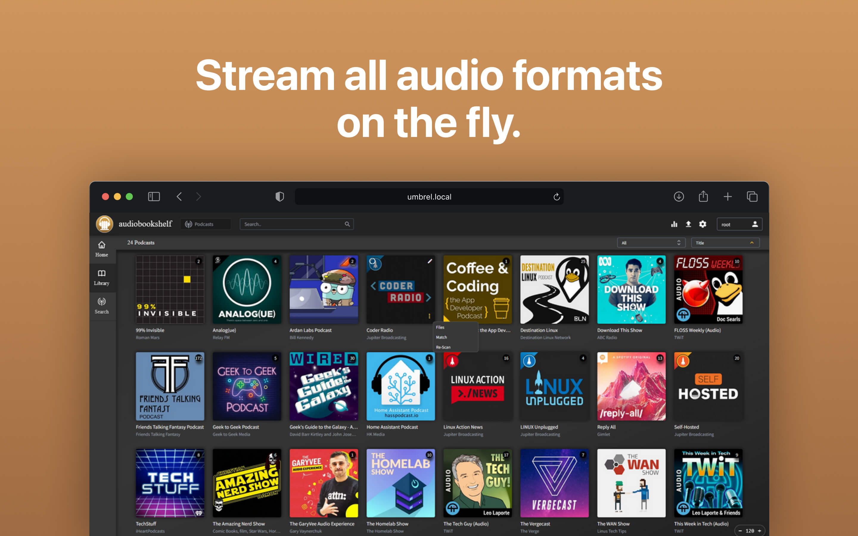 Audiobookshelf screenshot 2