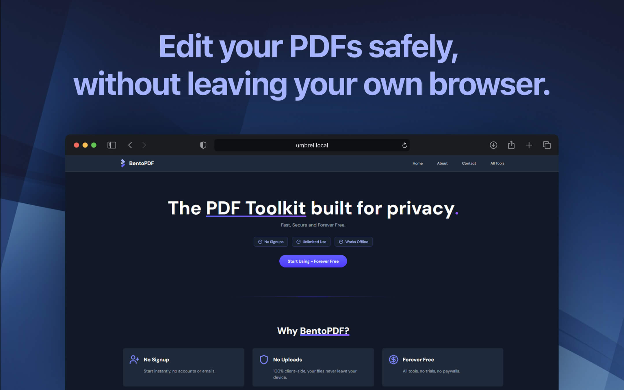 BentoPDF screenshot 1