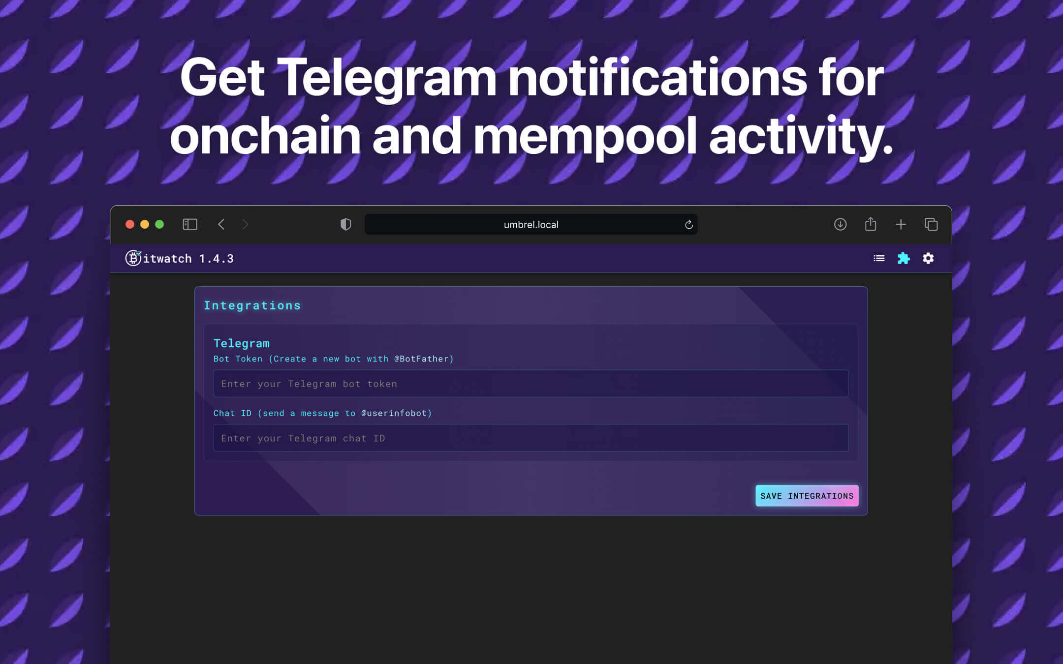 Bitwatch screenshot 3