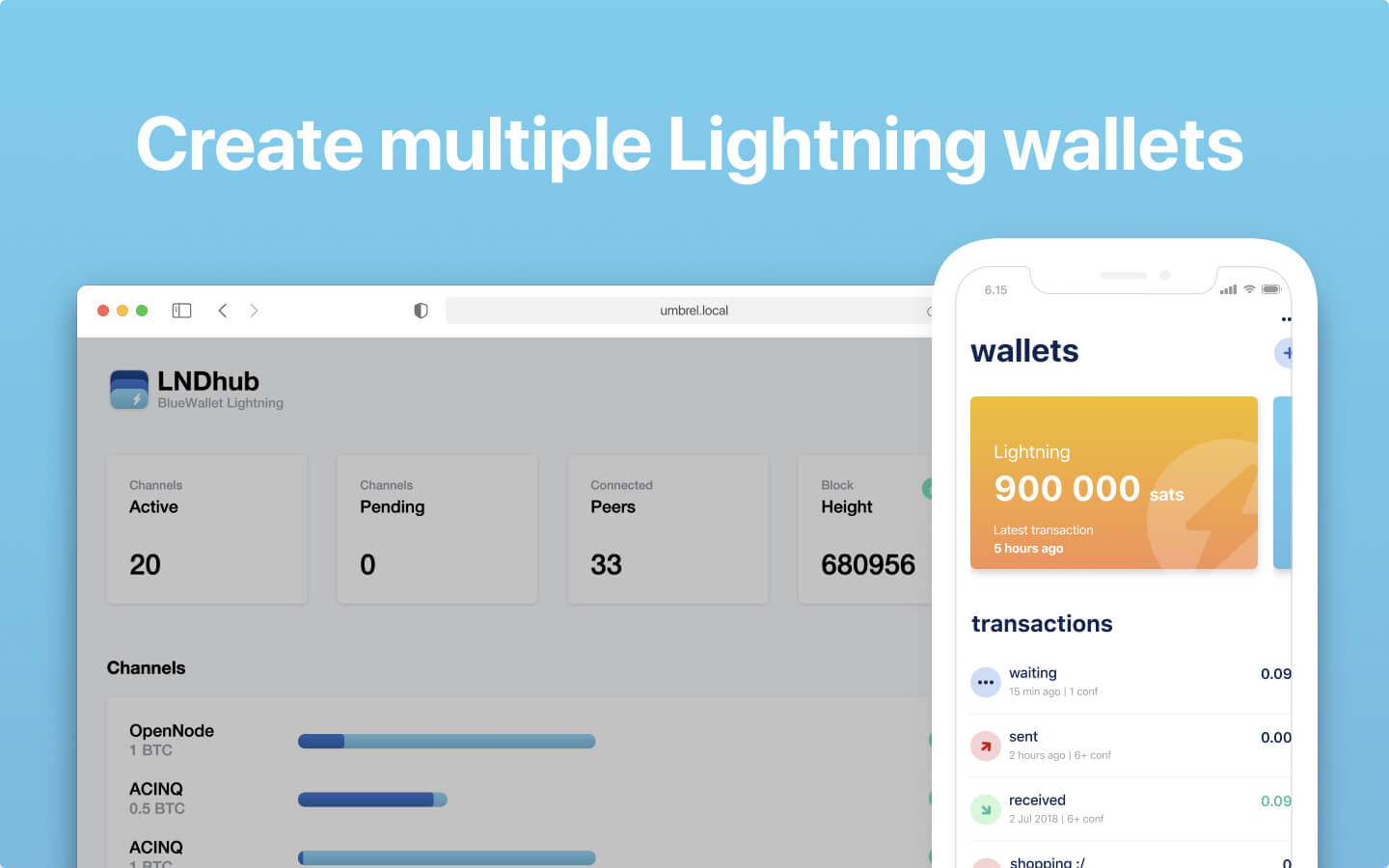 BlueWallet Lightning screenshot 2