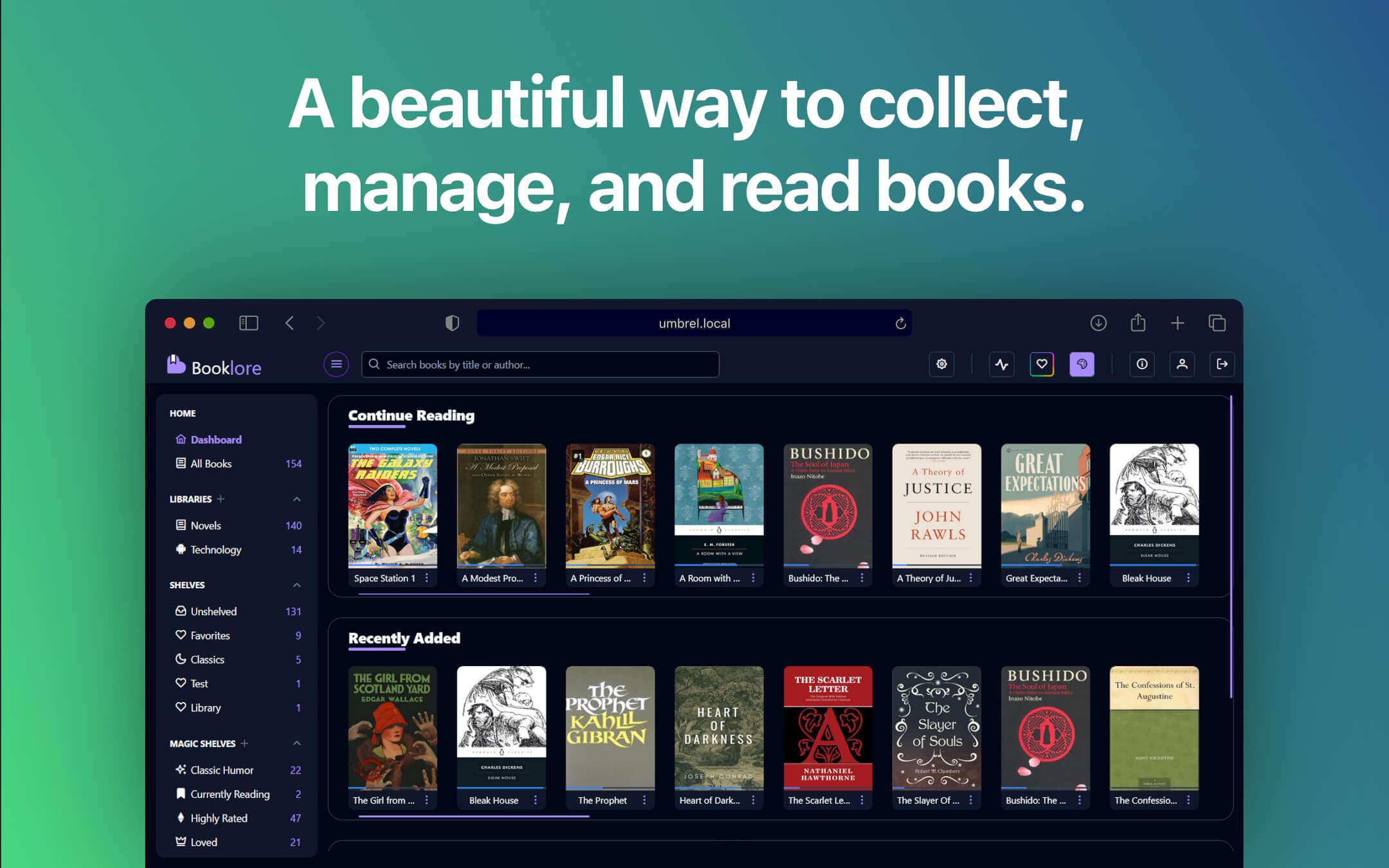 BookLore screenshot 1