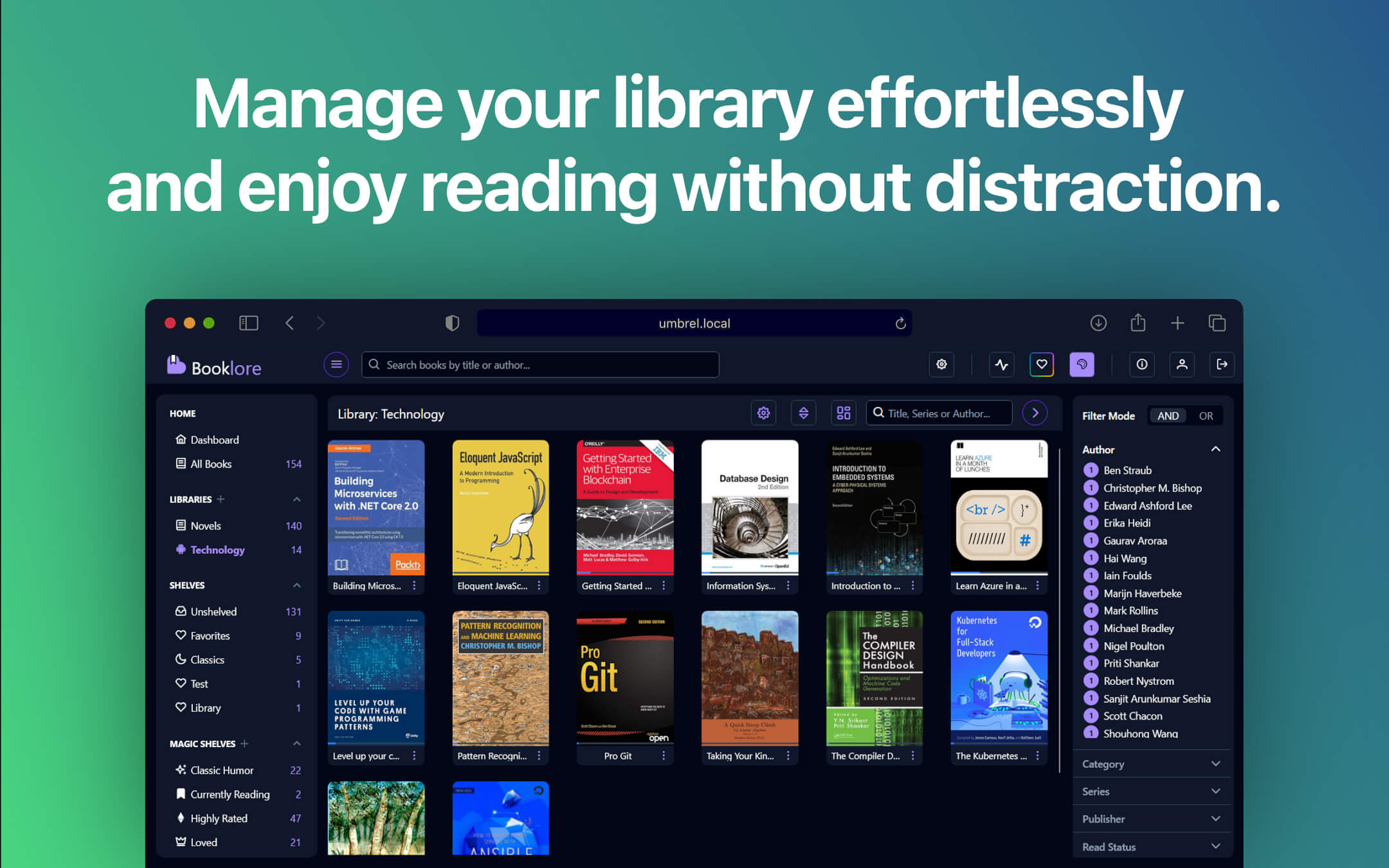 BookLore screenshot 2