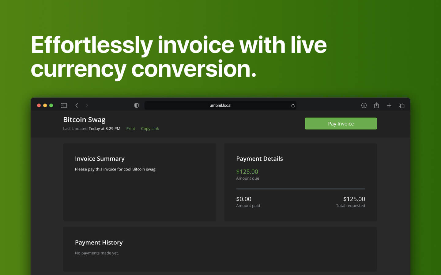 BTCPay Server screenshot 3