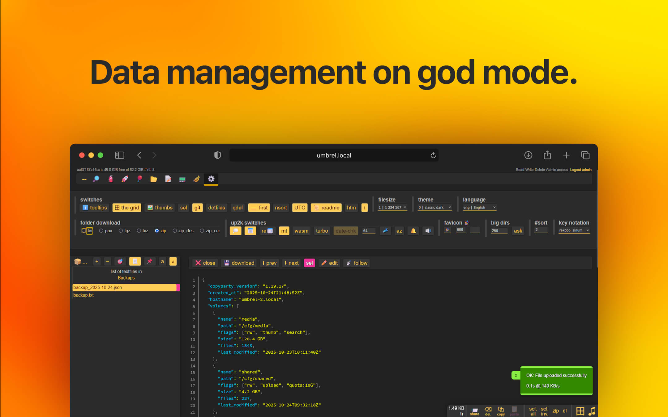 copyparty screenshot 5