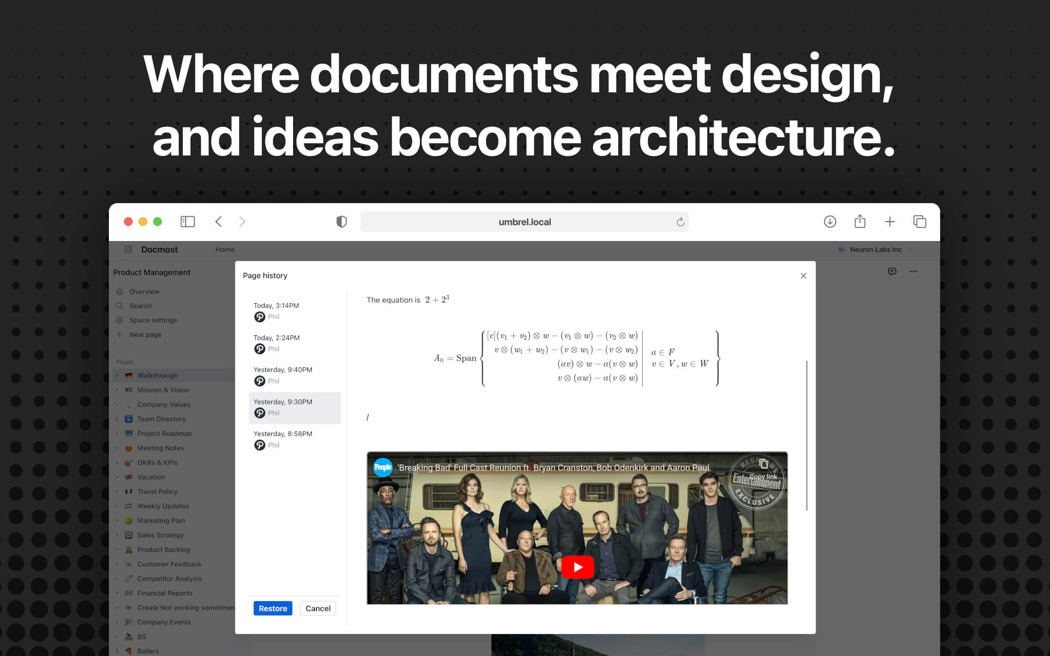 Docmost screenshot 4