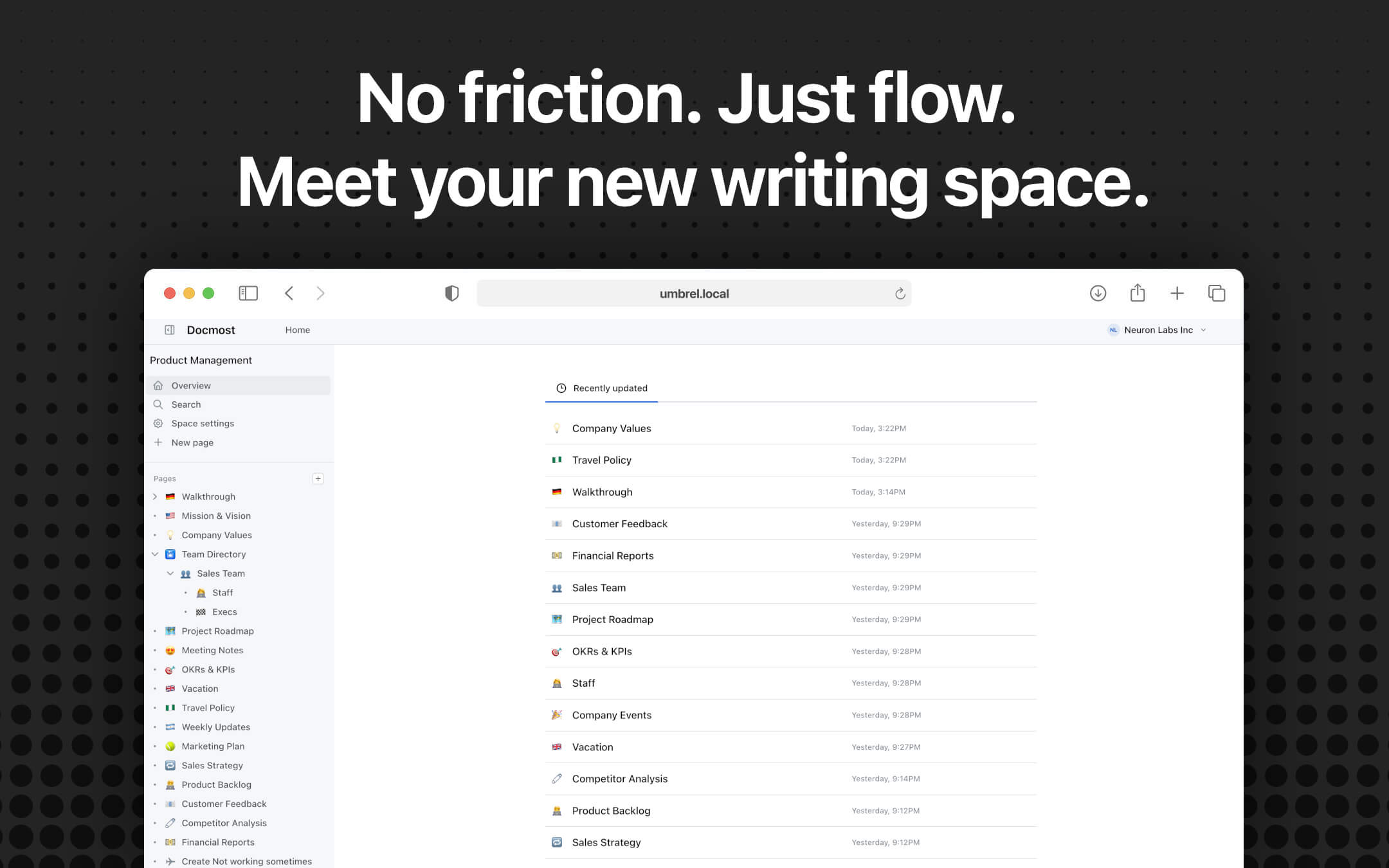 Docmost screenshot 5