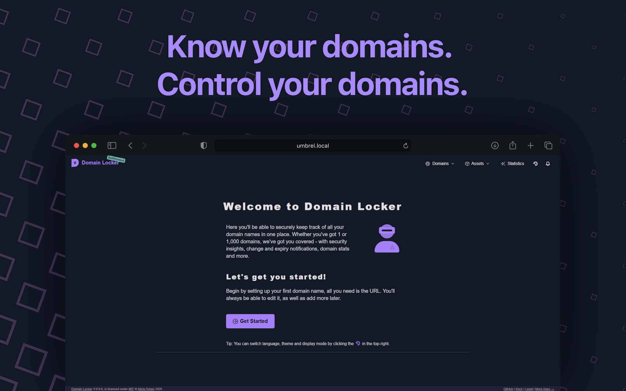 Domain Locker screenshot 1