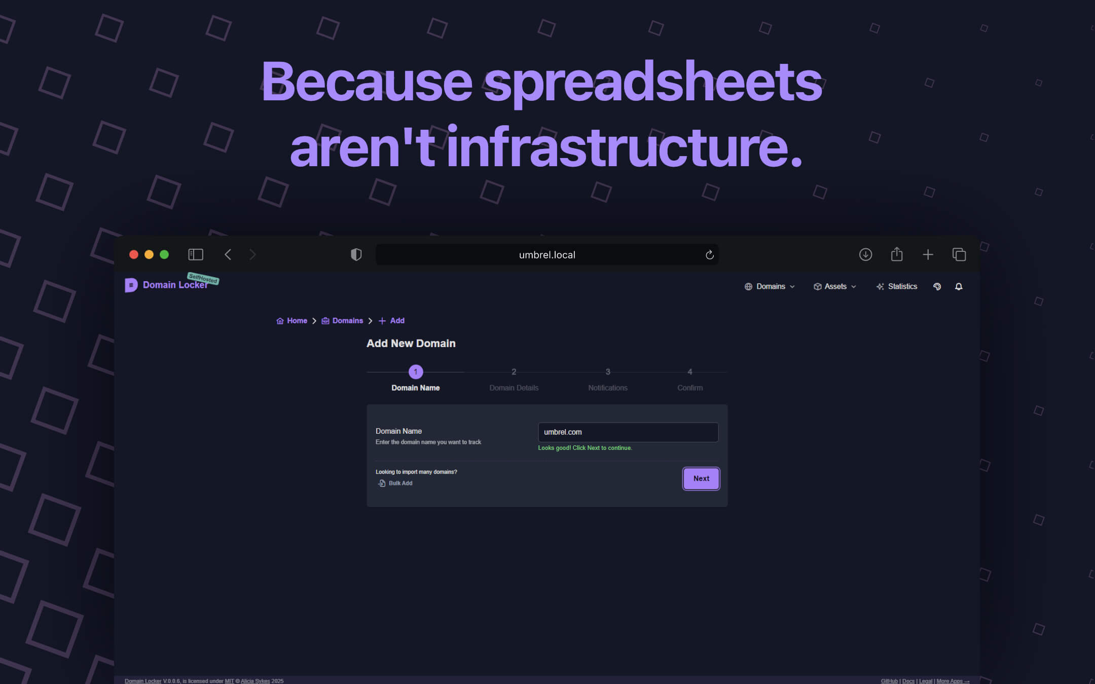 Domain Locker screenshot 2