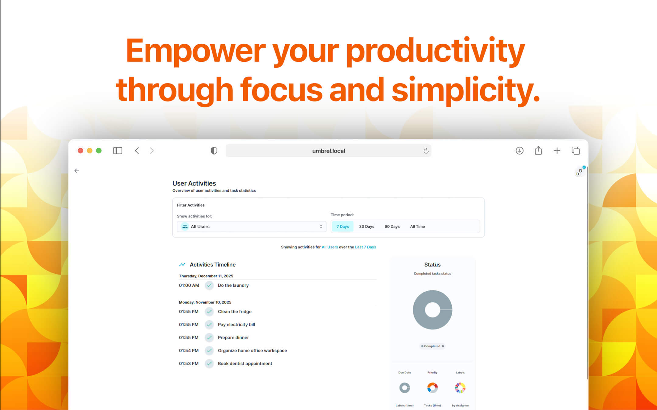 Donetick screenshot 4