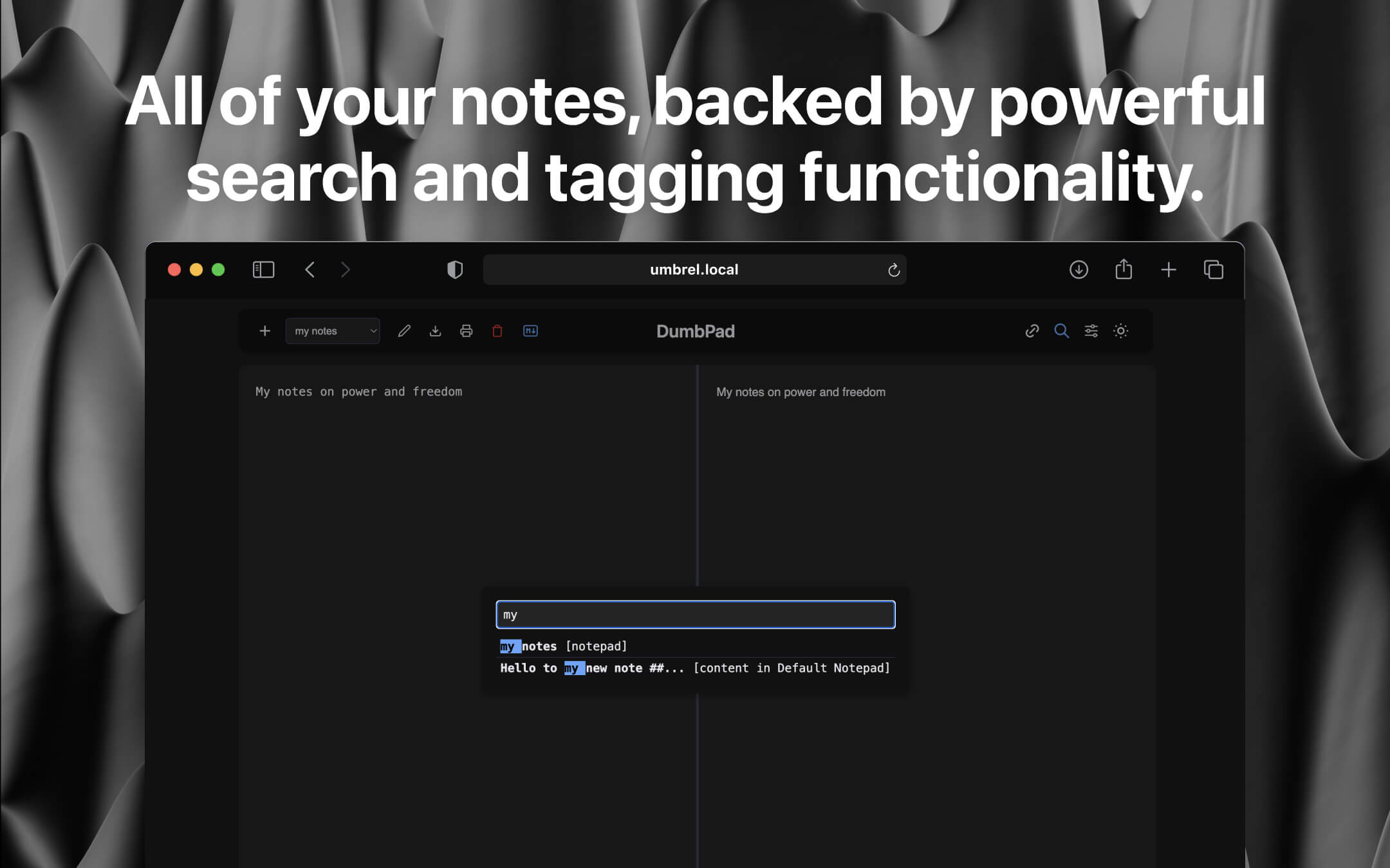 DumbPad screenshot 3