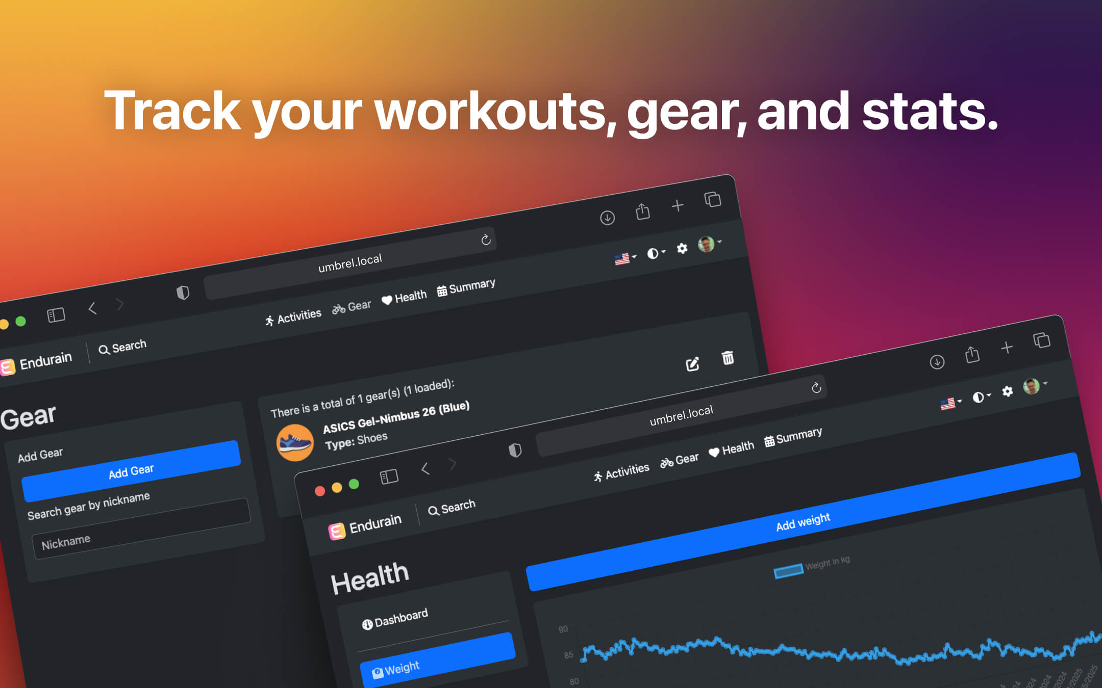 Endurain screenshot 3