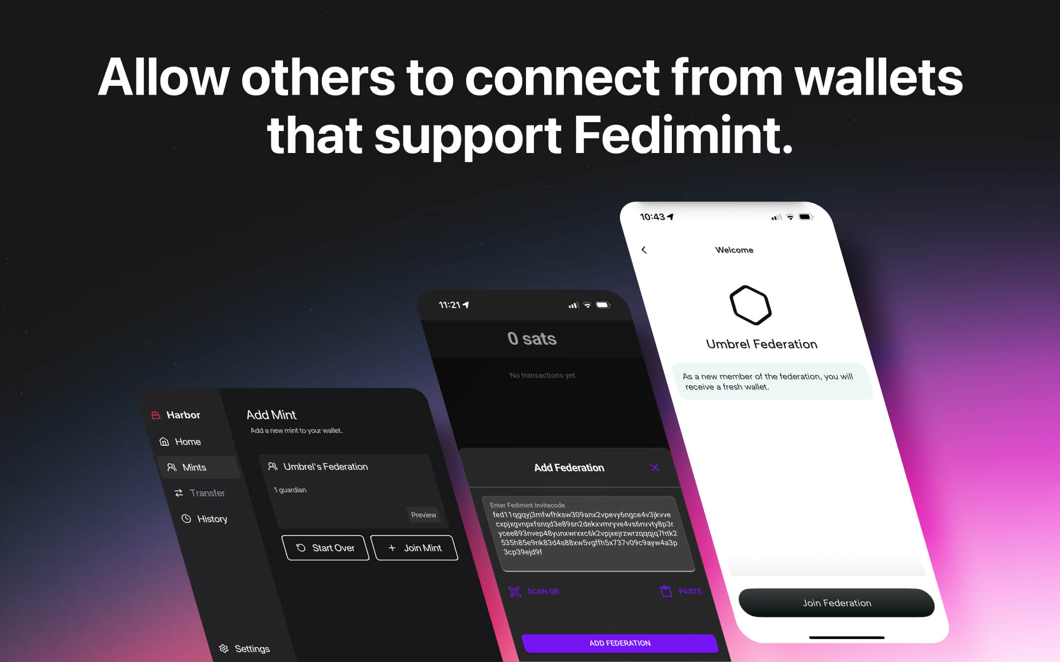 Fedimint screenshot 3