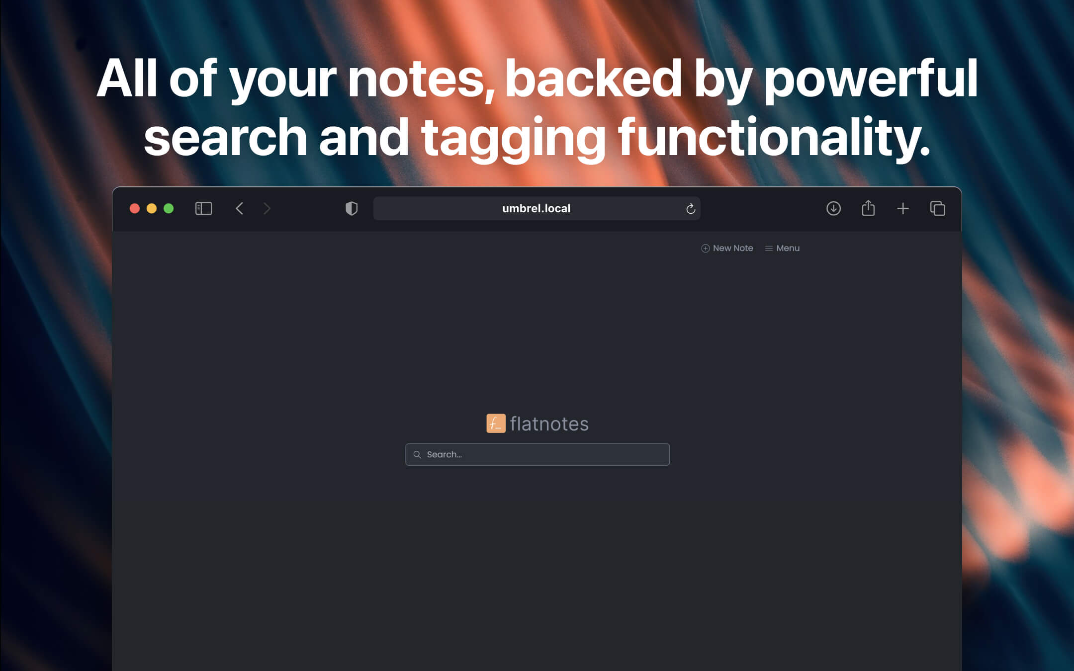 flatnotes screenshot 3