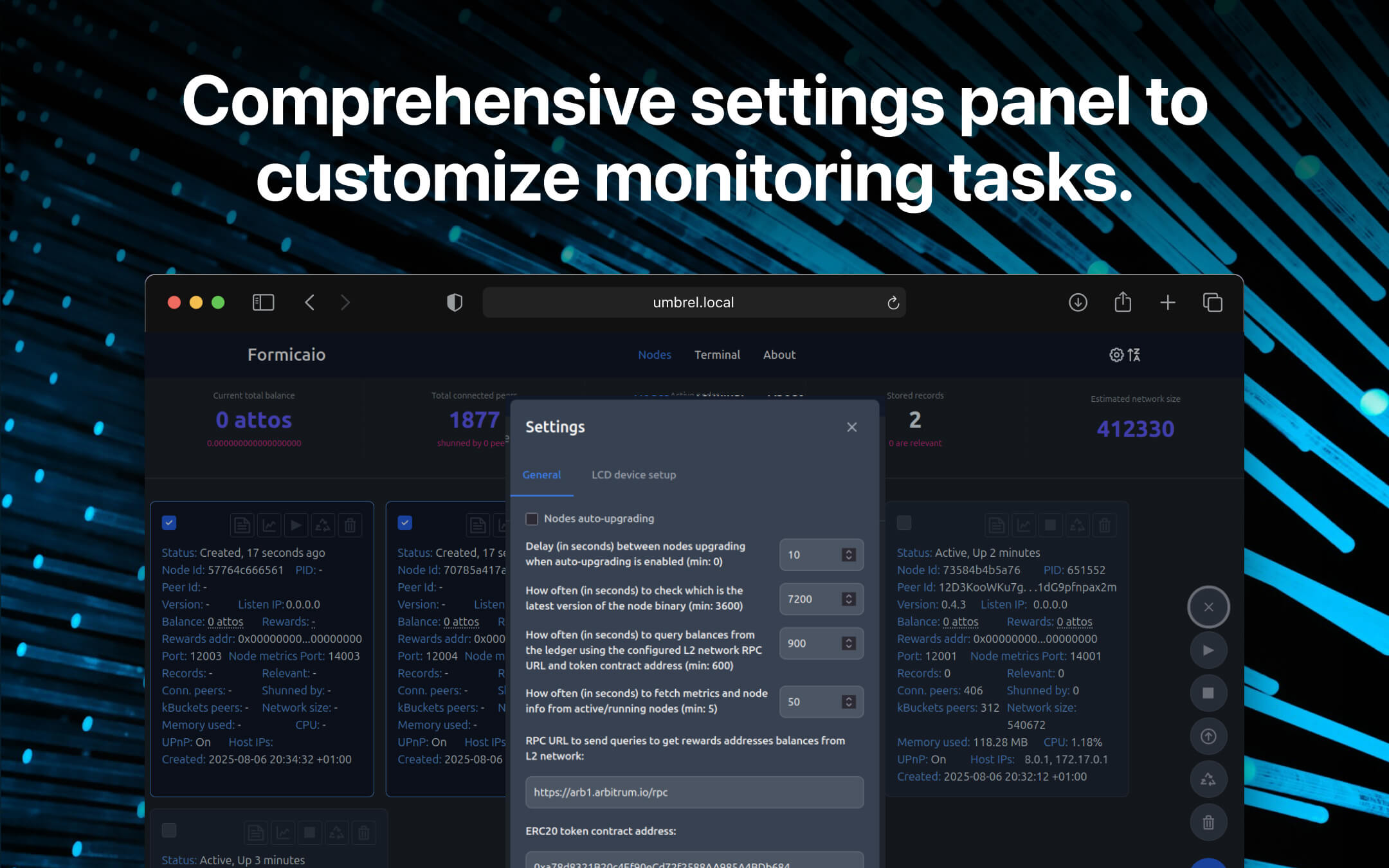Formicaio screenshot 3