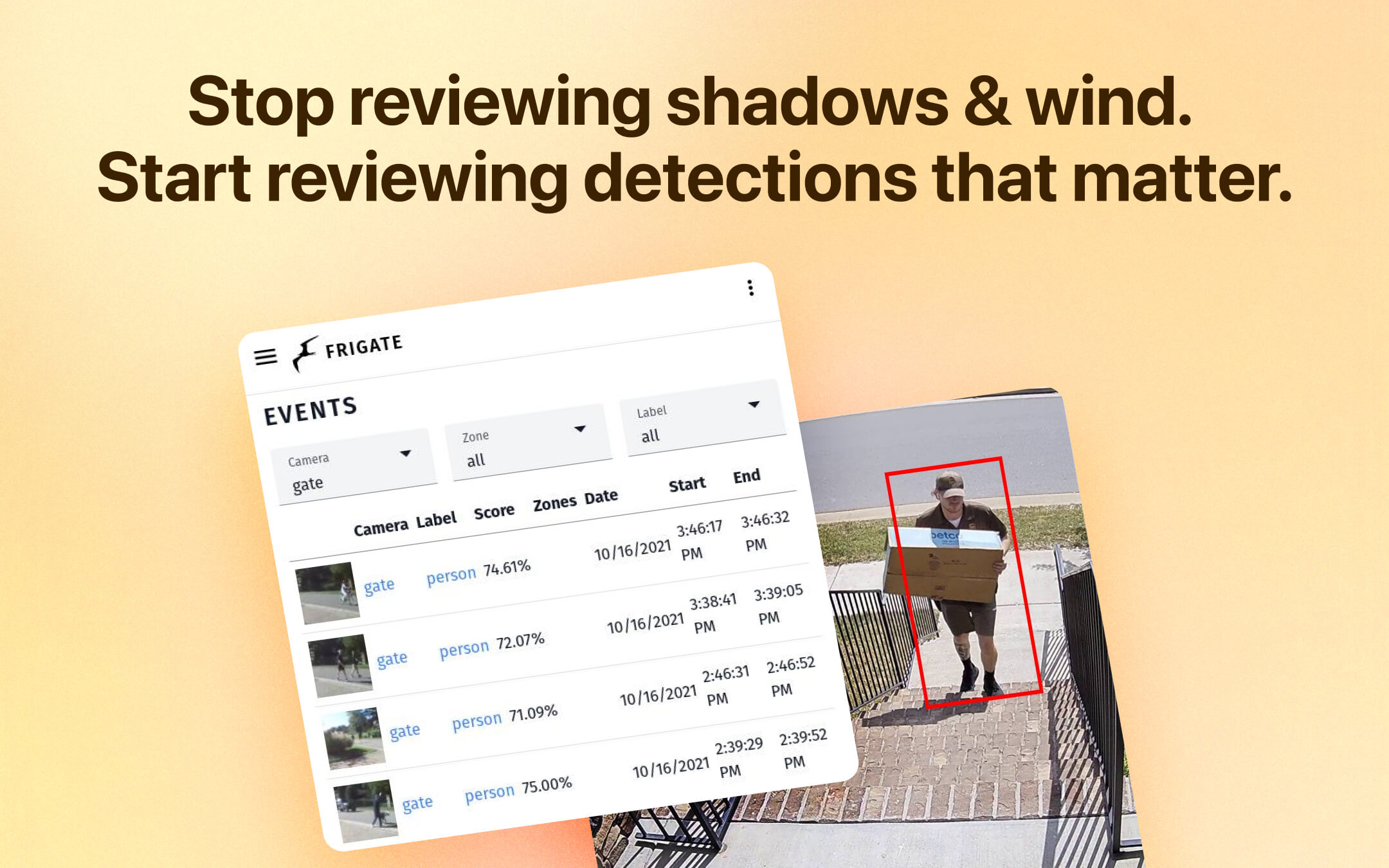 Frigate screenshot 3