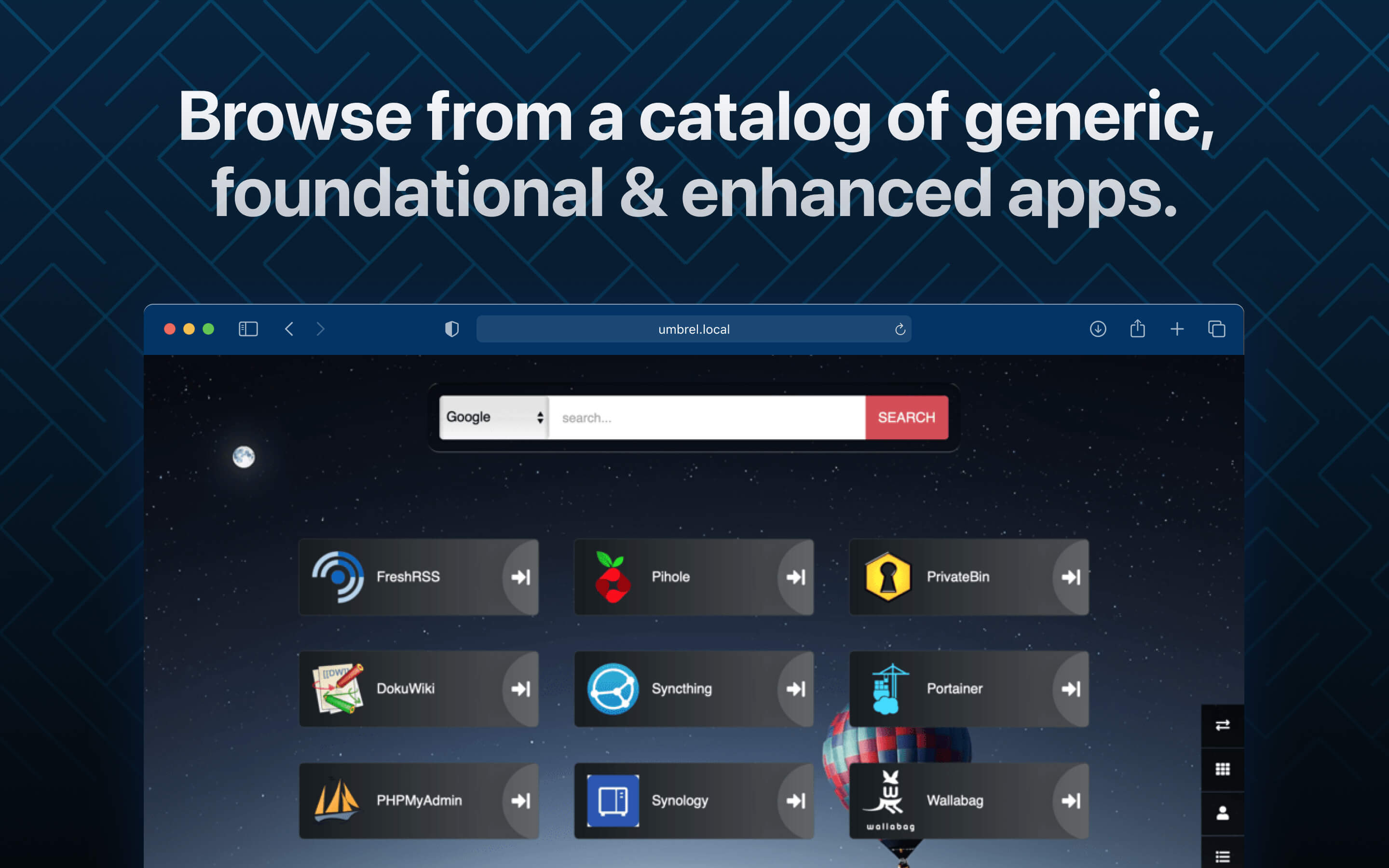Heimdall screenshot 2