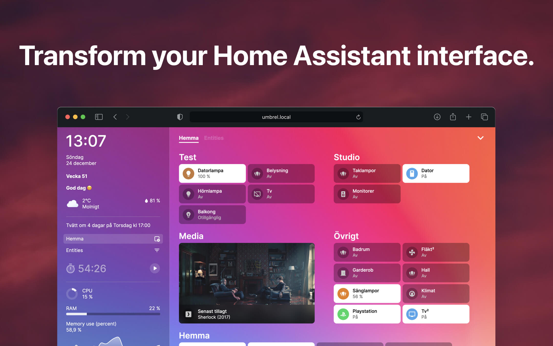 HA-Fusion screenshot 1
