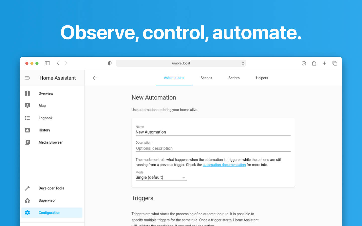 Home Assistant screenshot 2