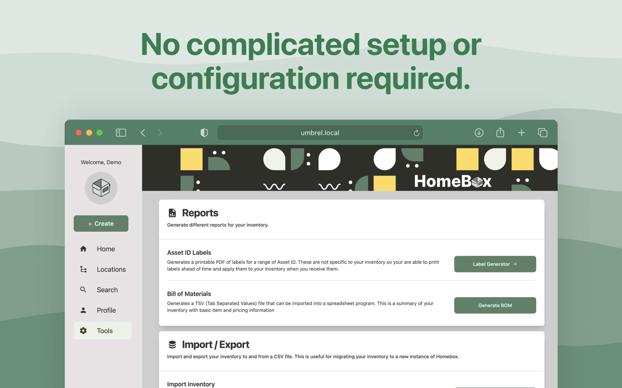 HomeBox screenshot 3