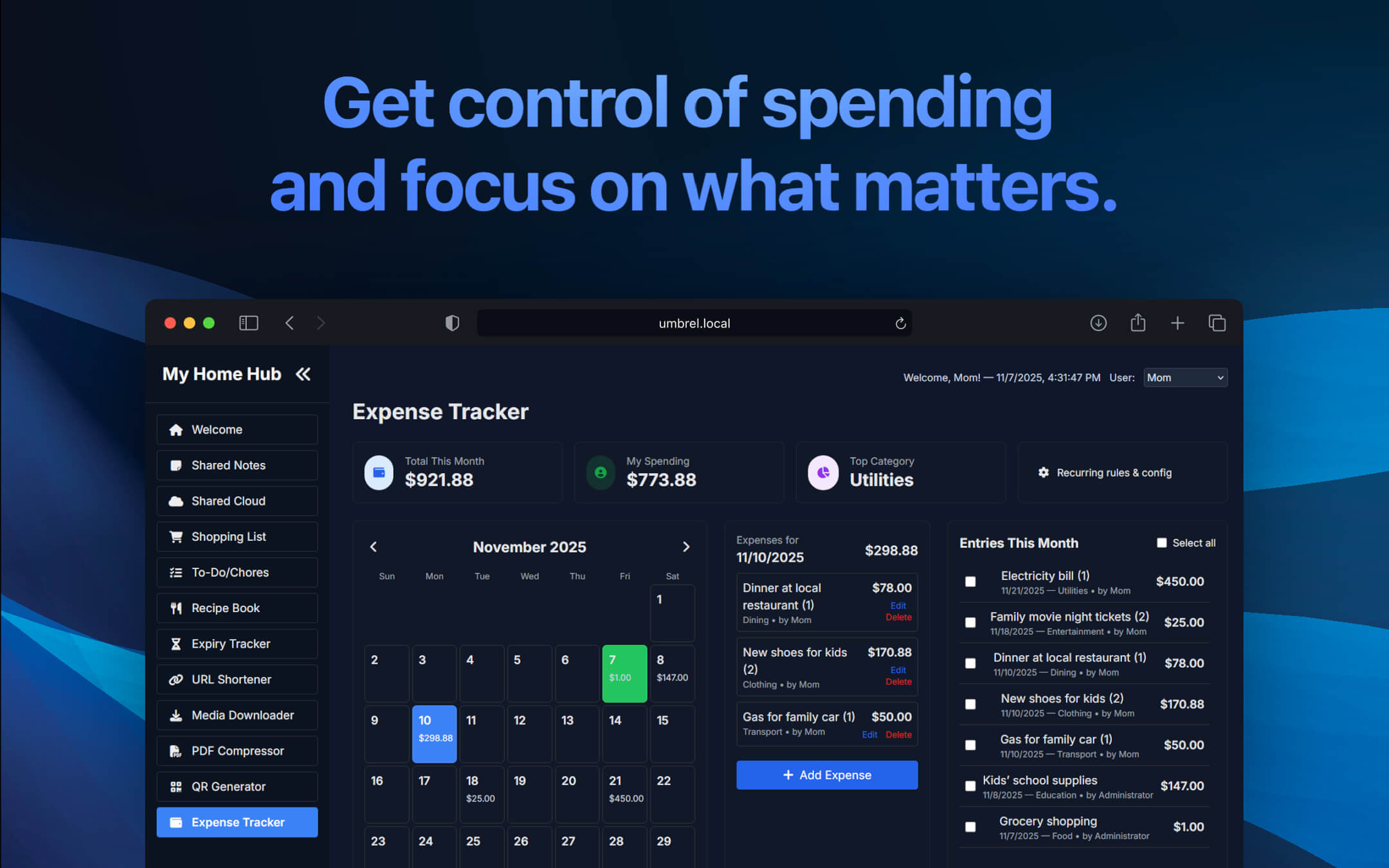 HomeHub screenshot 5