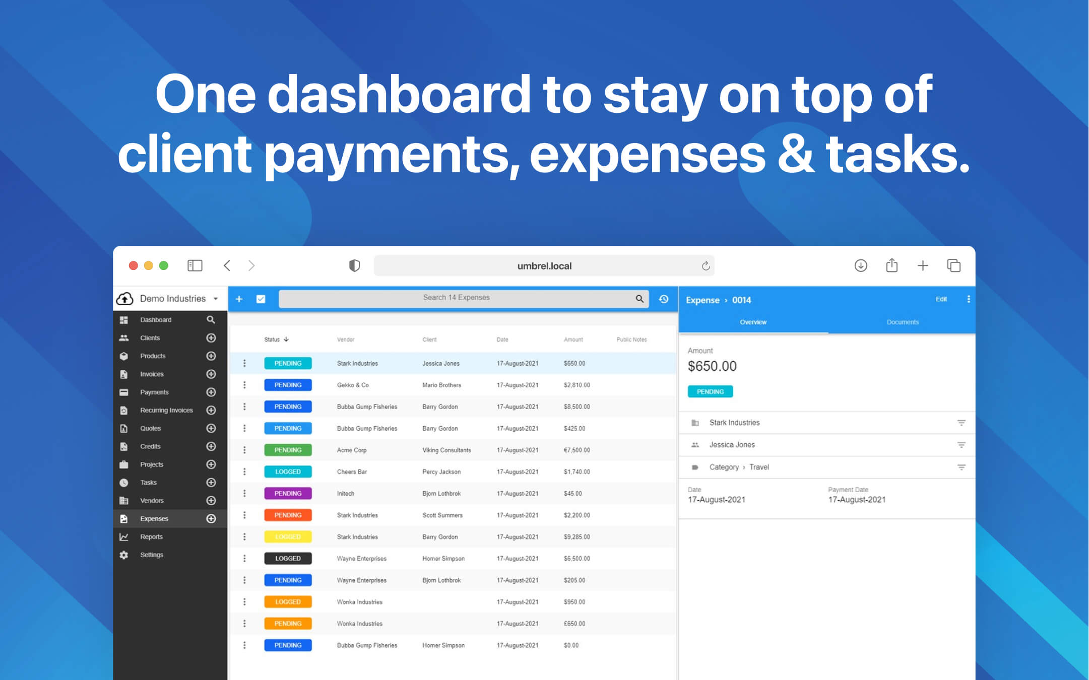 Invoice Ninja screenshot 1