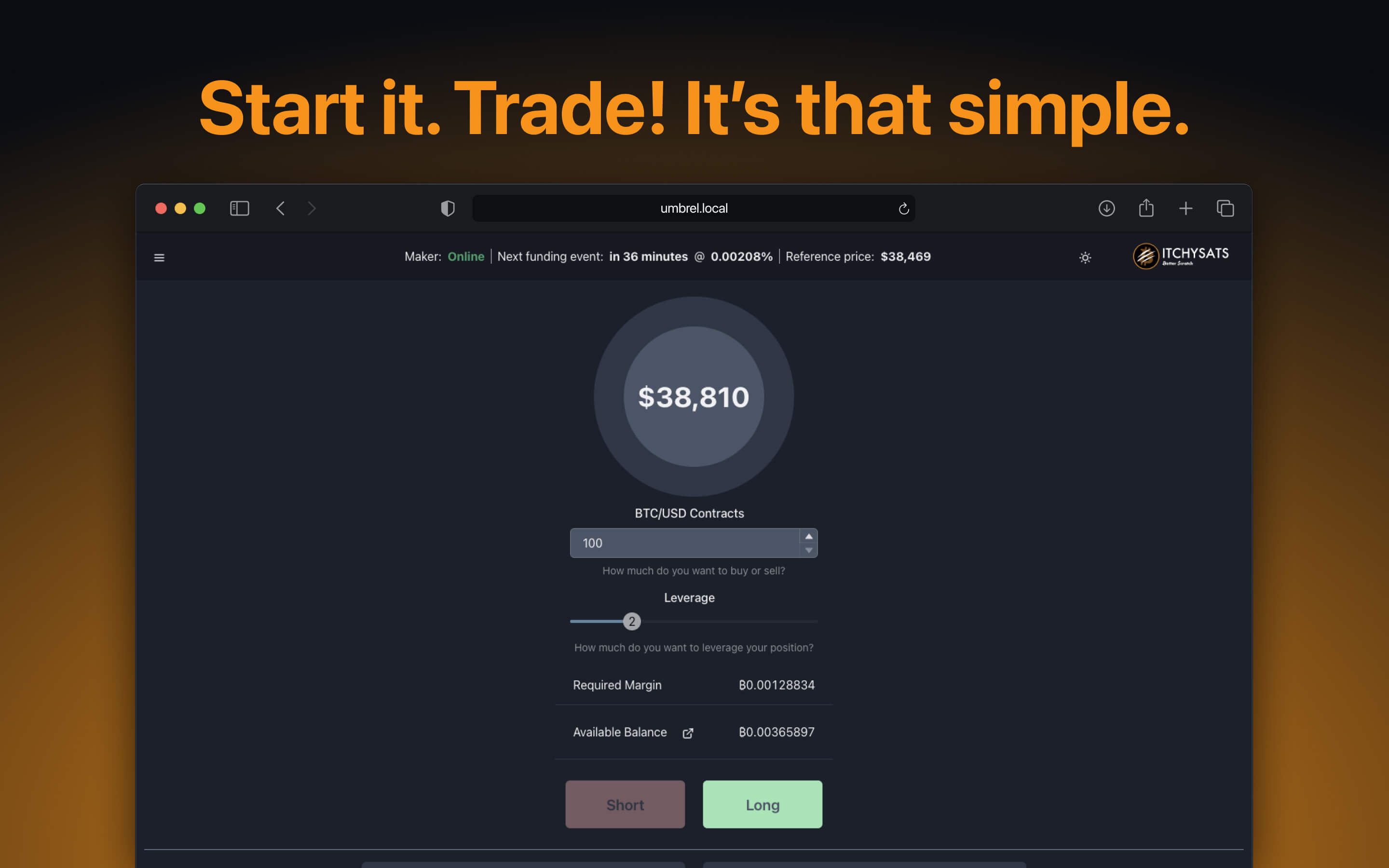 ItchySats screenshot 1