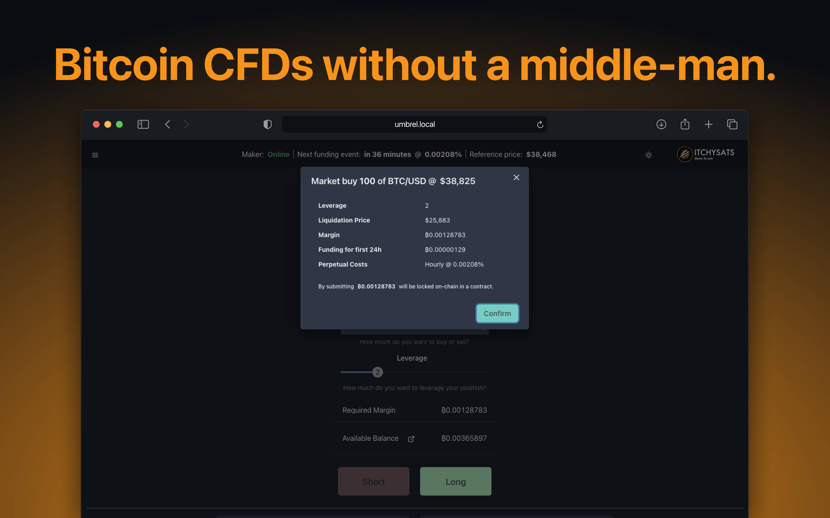 ItchySats screenshot 2