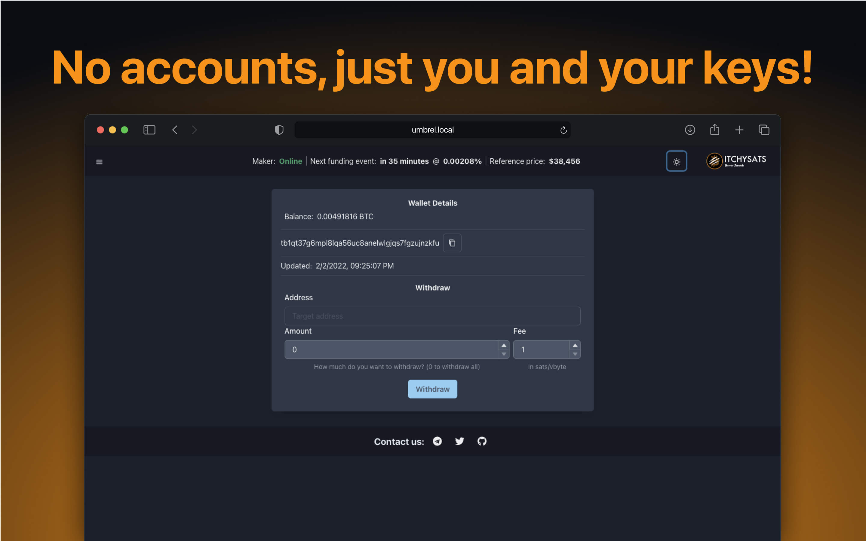 ItchySats screenshot 3