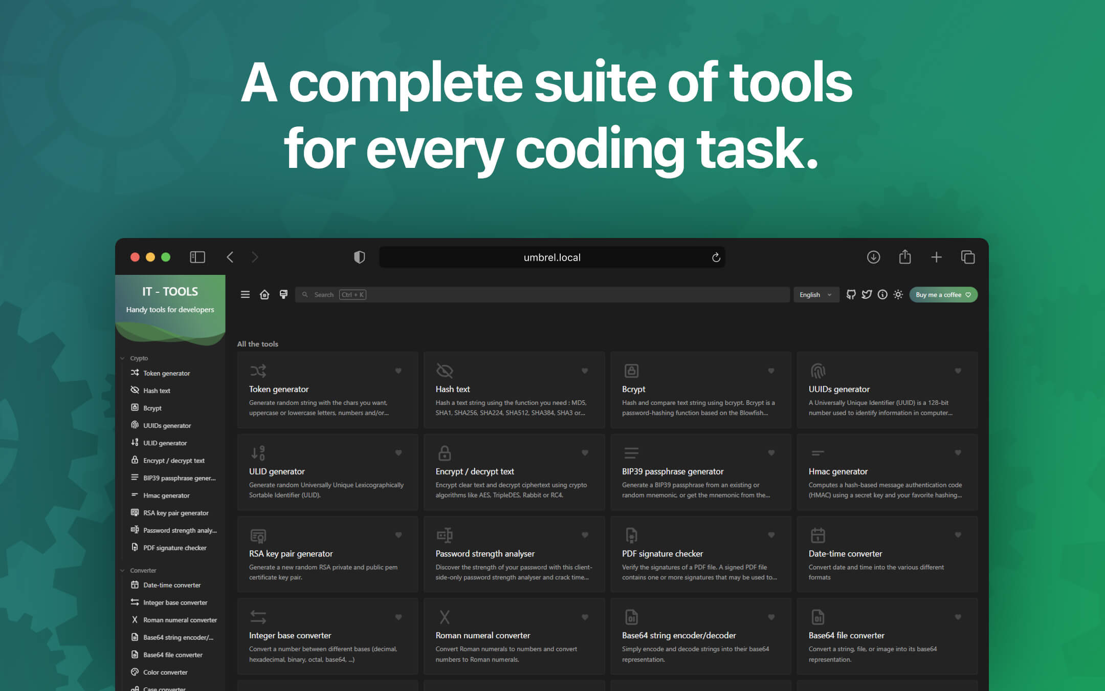 IT-Tools screenshot 1