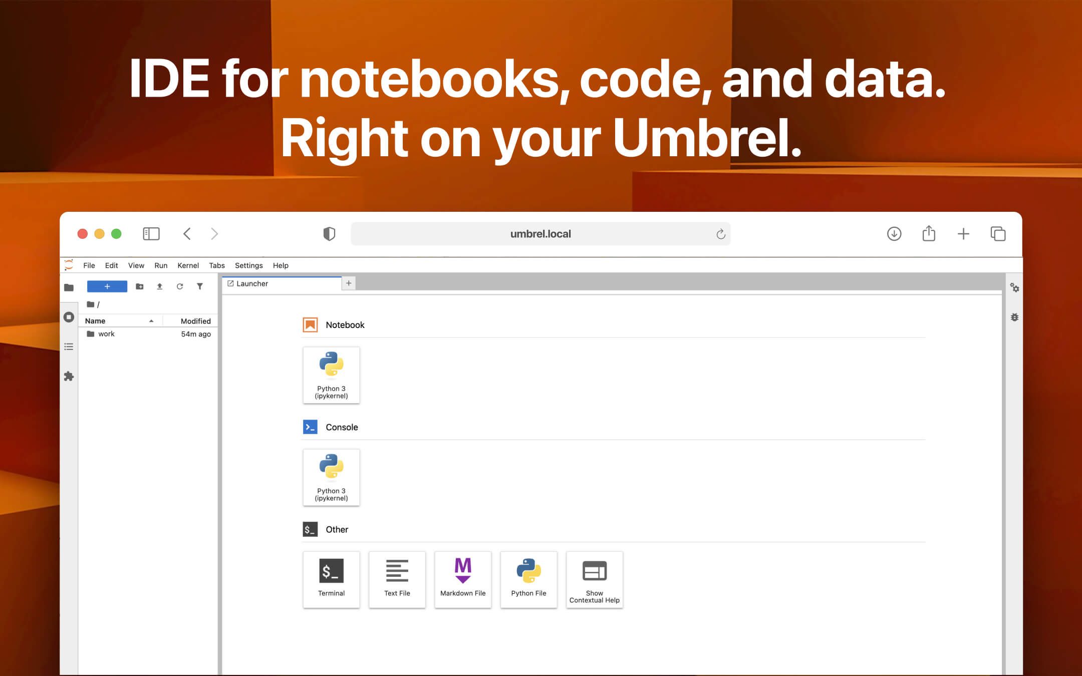 JupyterLab screenshot 1