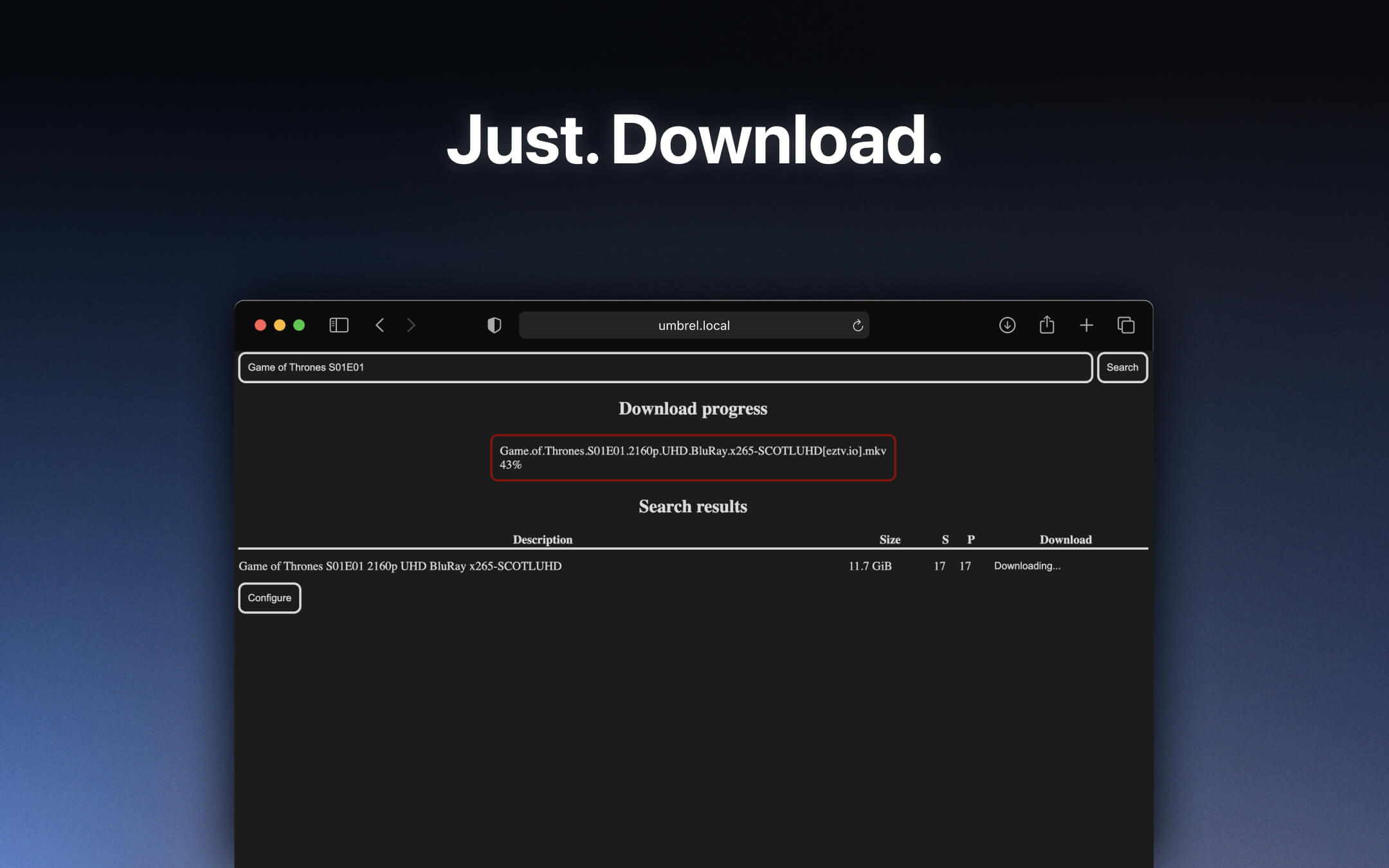 Just. Download. screenshot 3