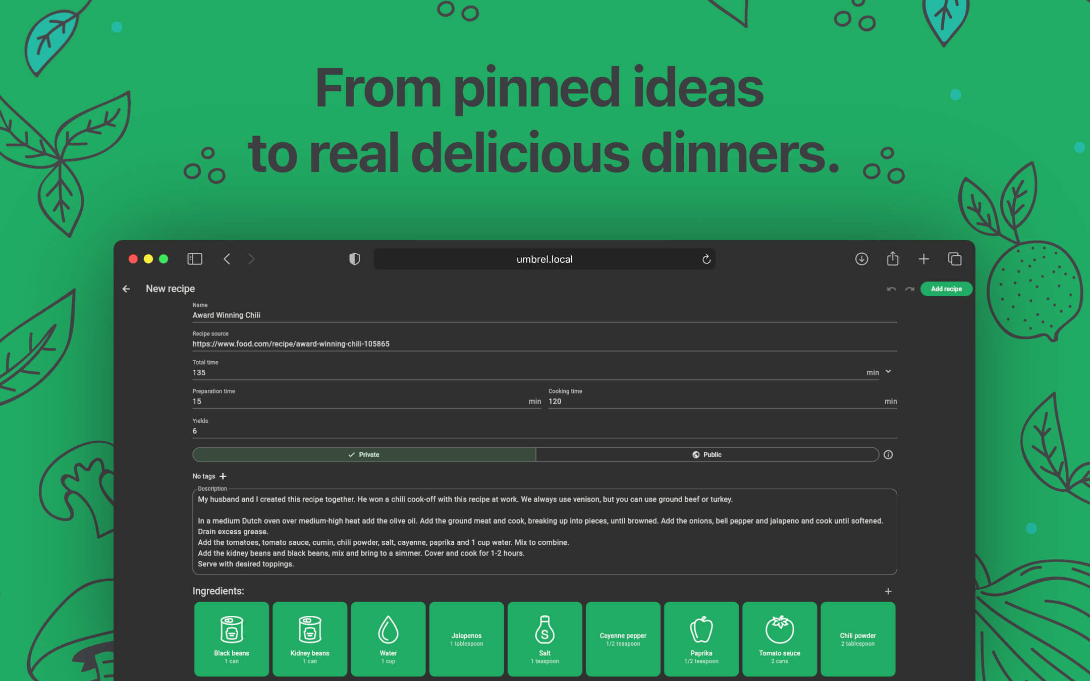 KitchenOwl screenshot 3