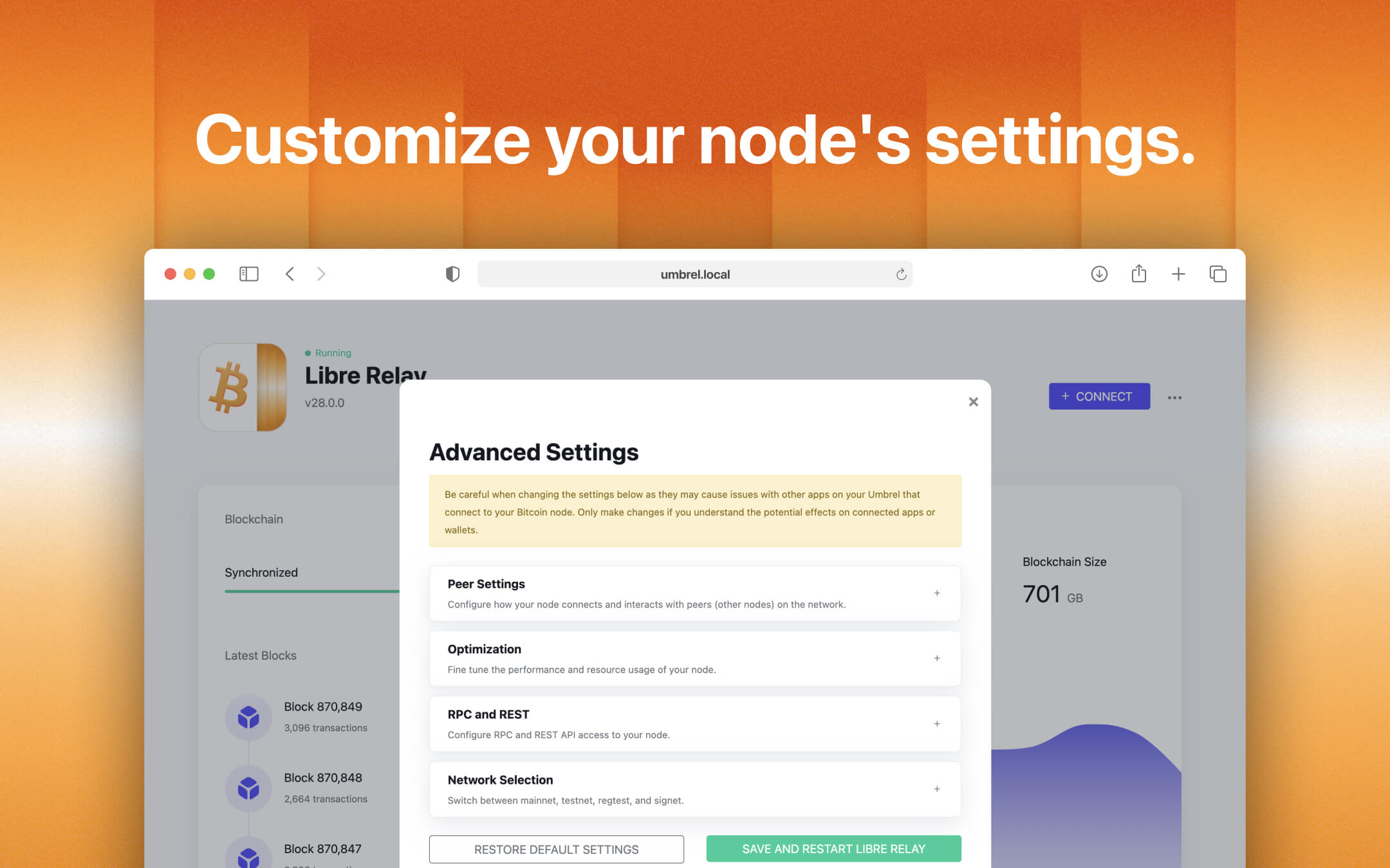 Libre Relay screenshot 3