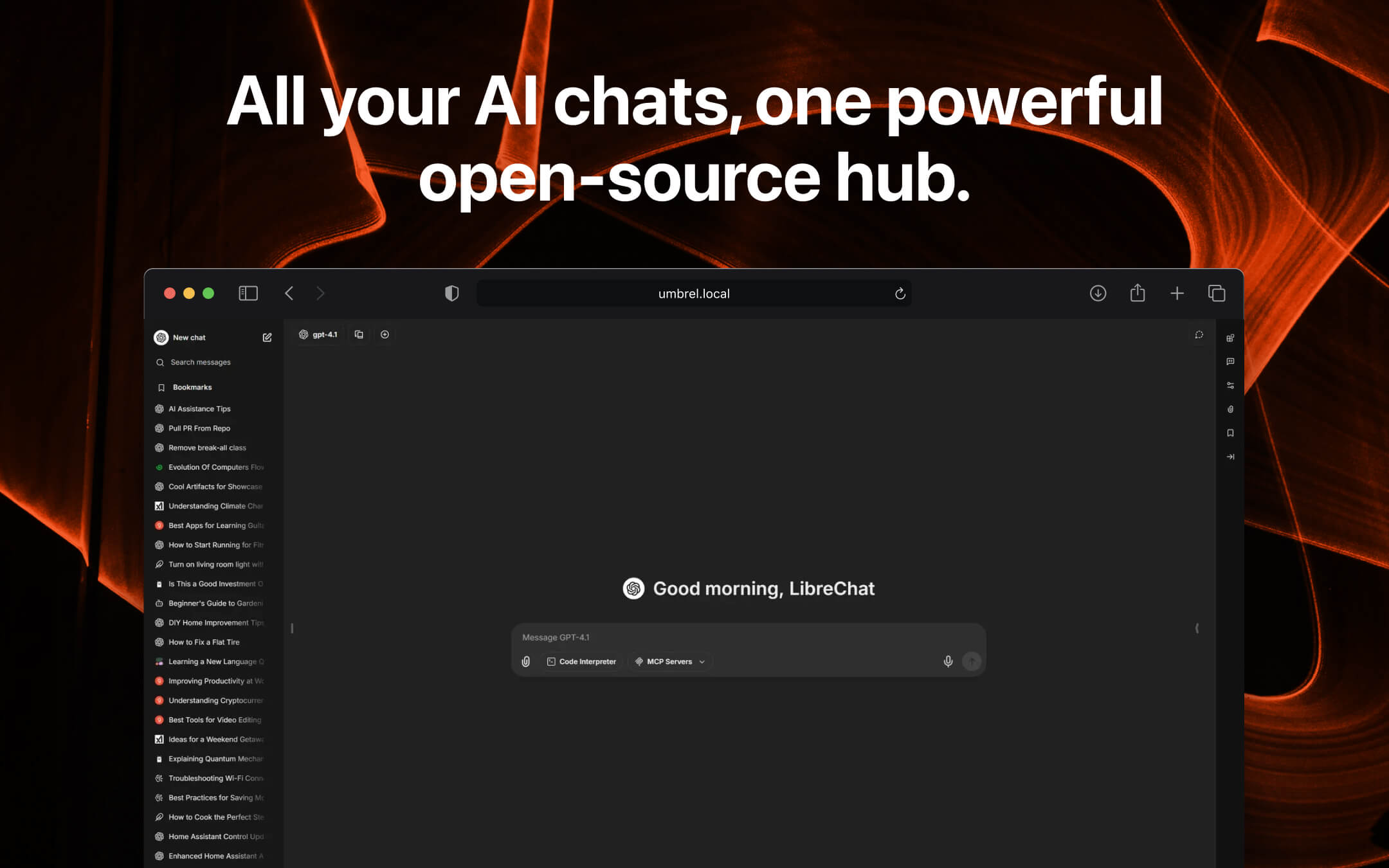 LibreChat screenshot 1