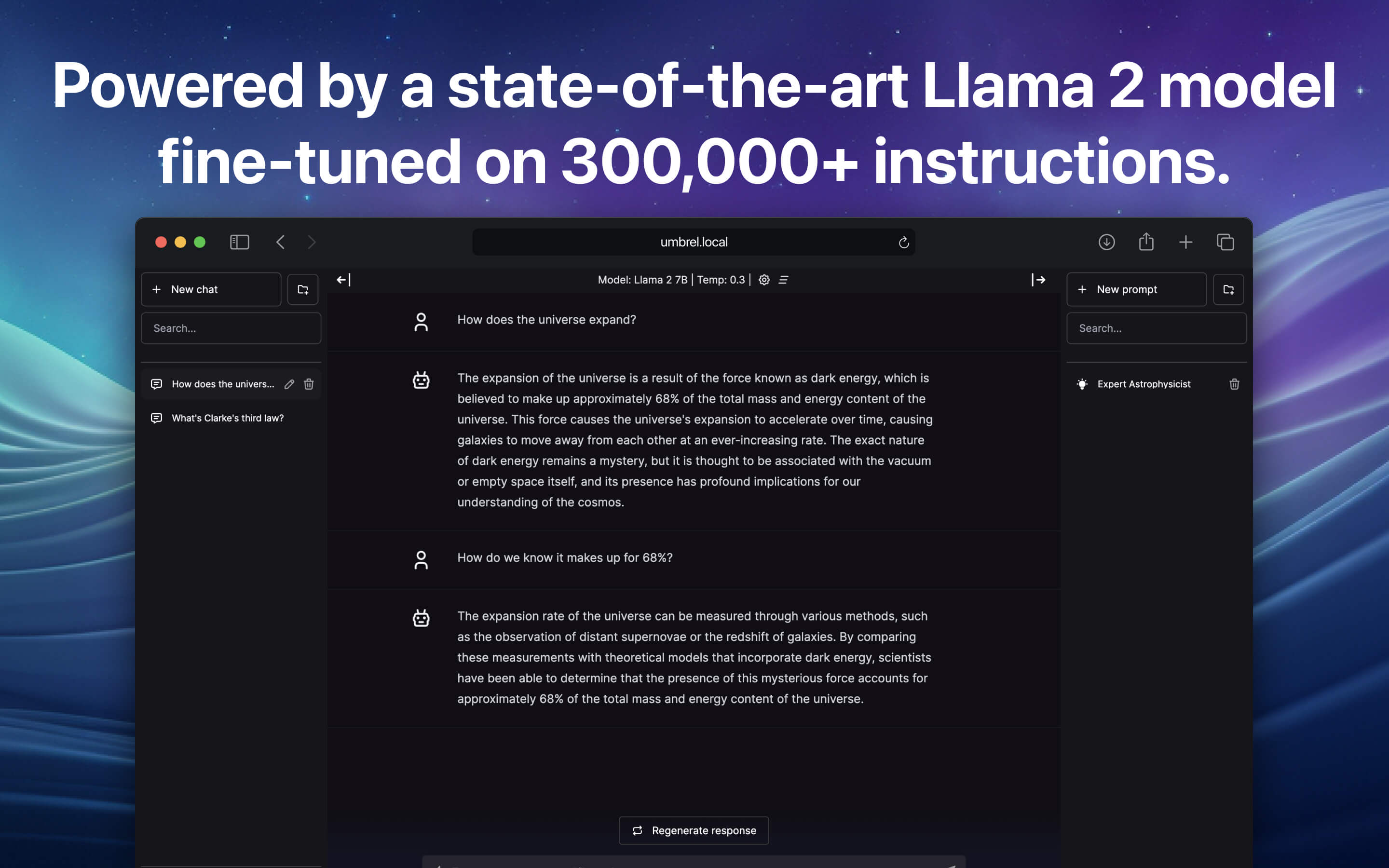 LlamaGPT screenshot 3