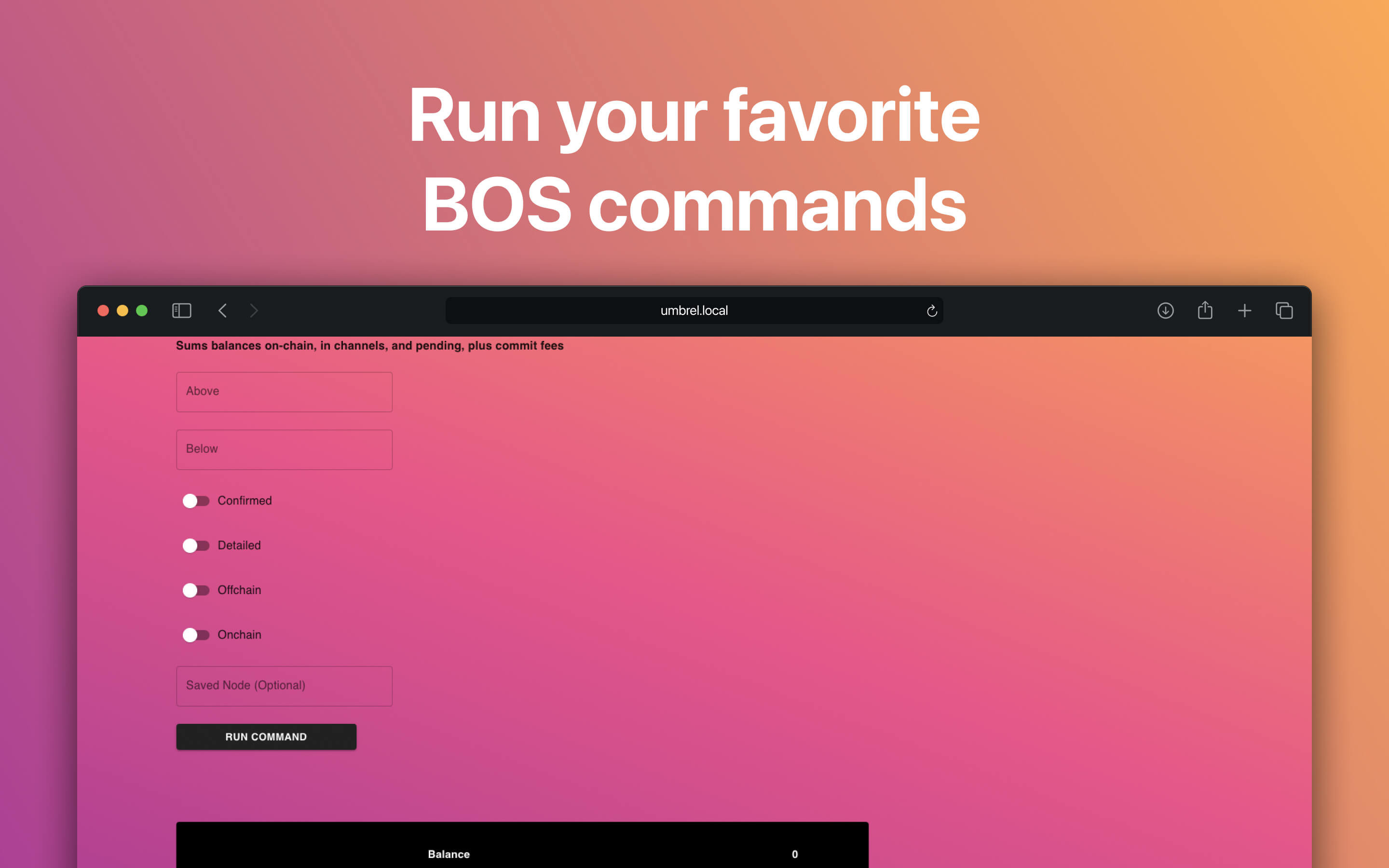 LndBoss screenshot 2