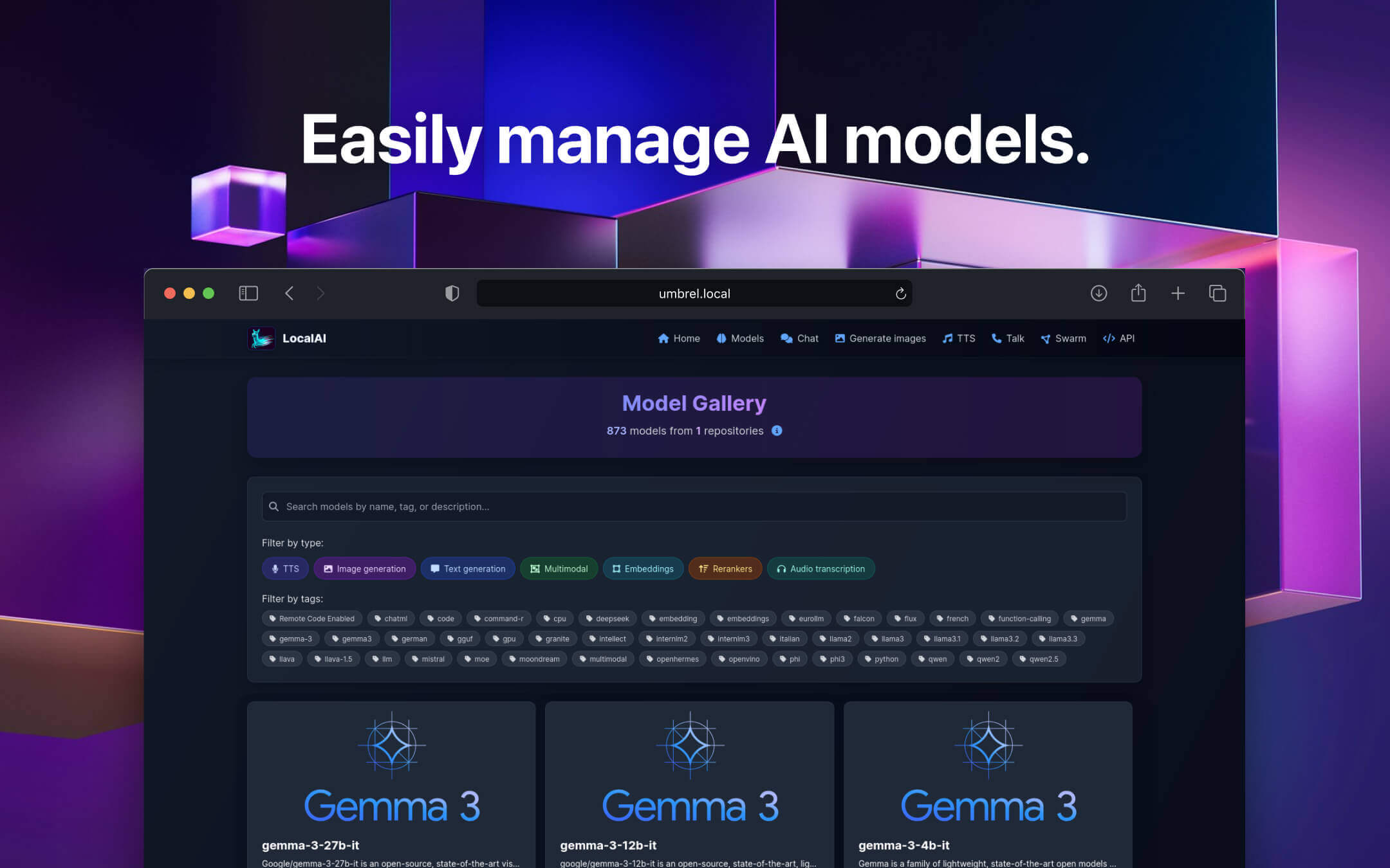 LocalAI screenshot 2