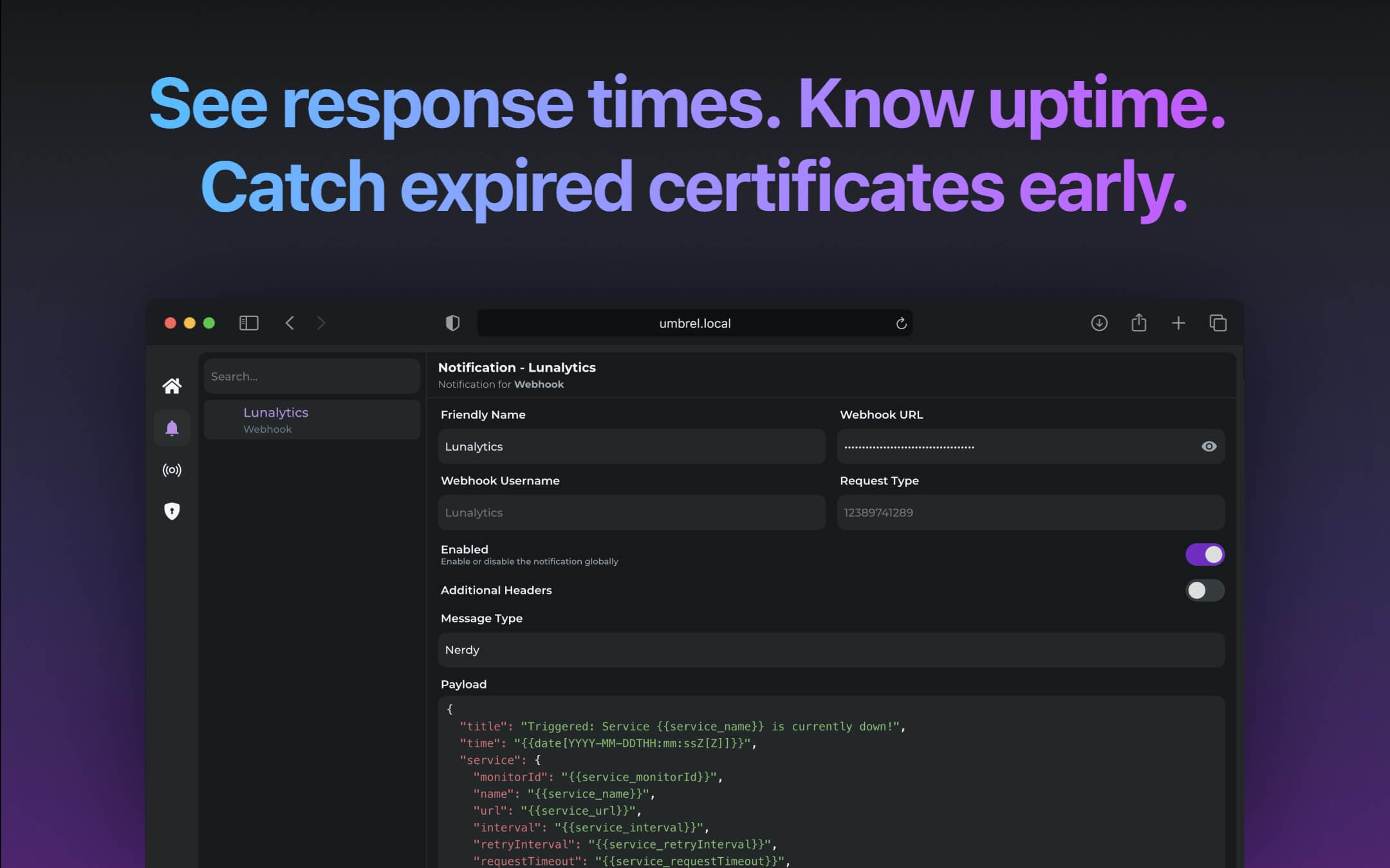 Lunalytics screenshot 3