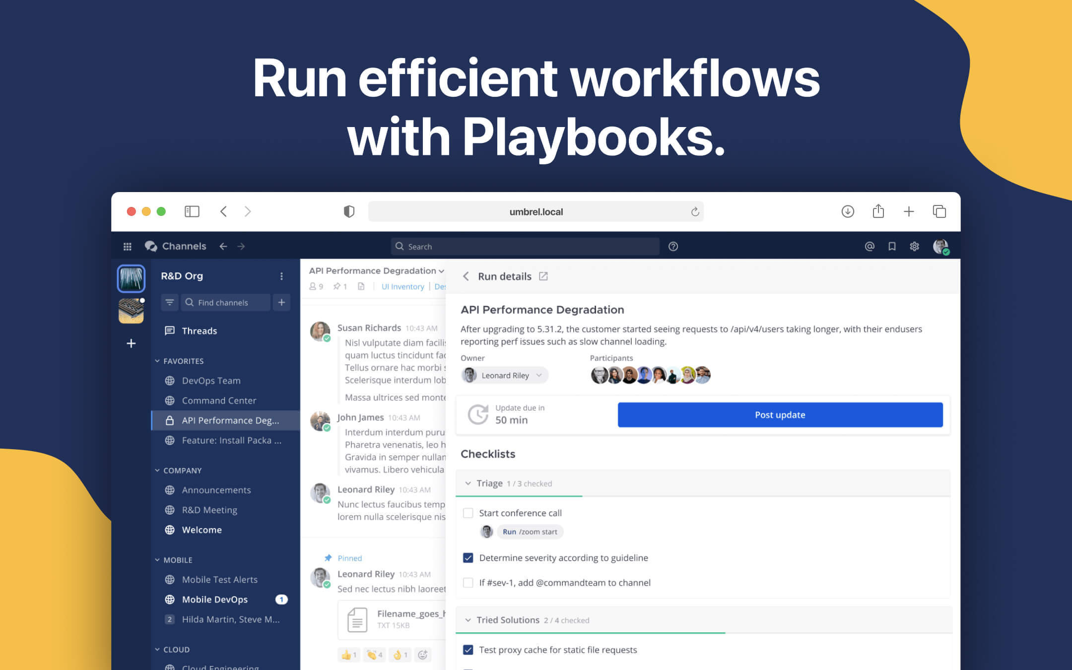 Mattermost screenshot 2