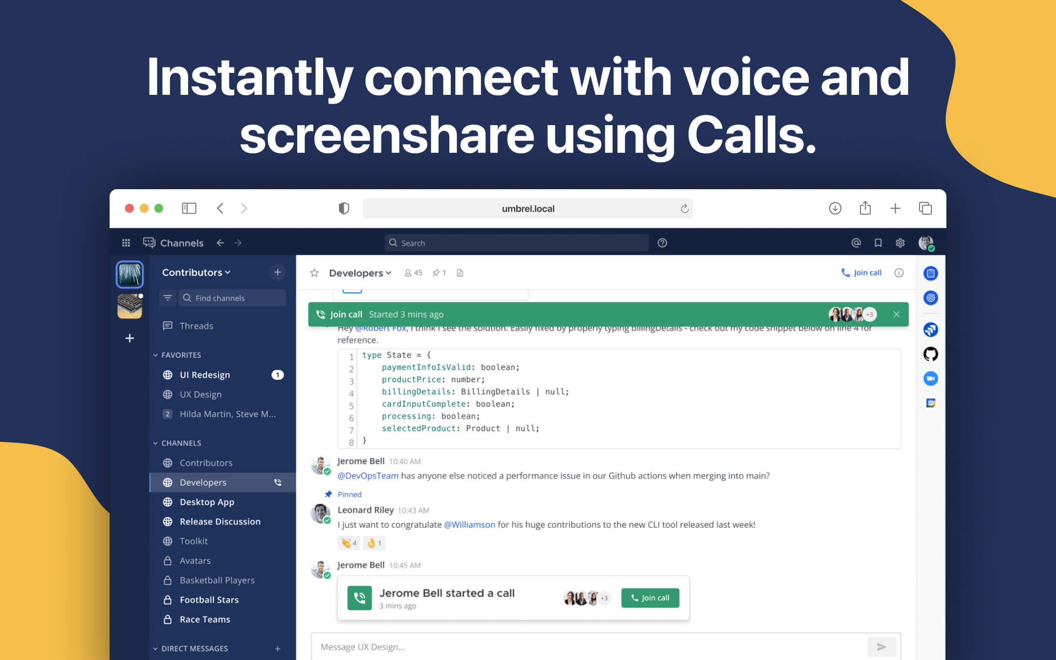 Mattermost screenshot 3