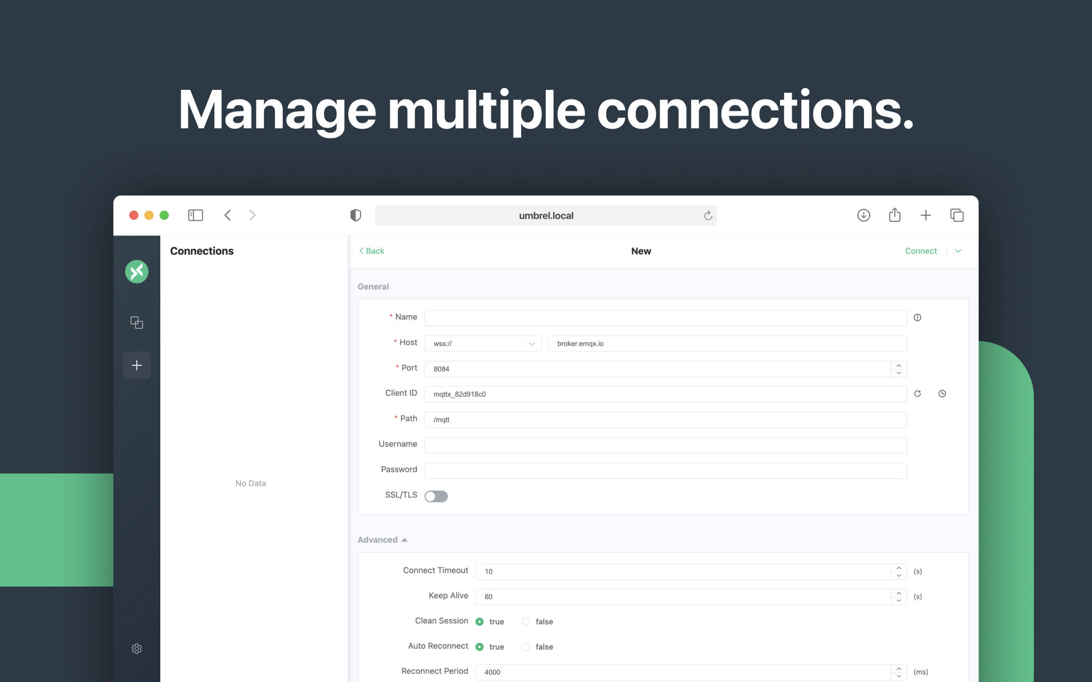 MQTTX Web screenshot 2