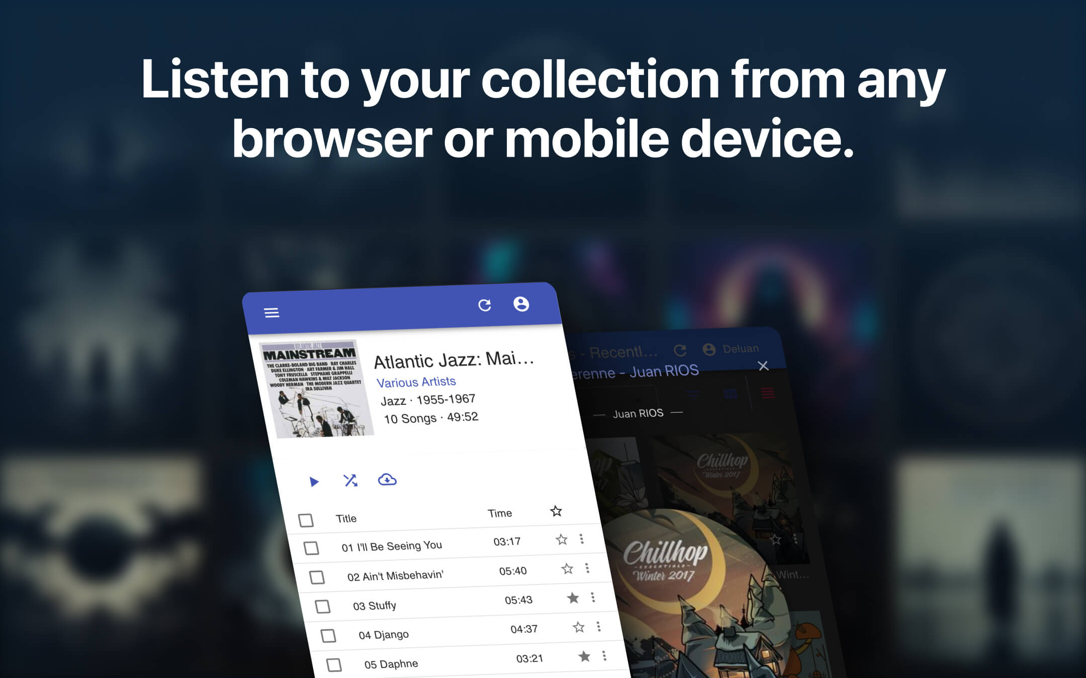 Navidrome screenshot 3